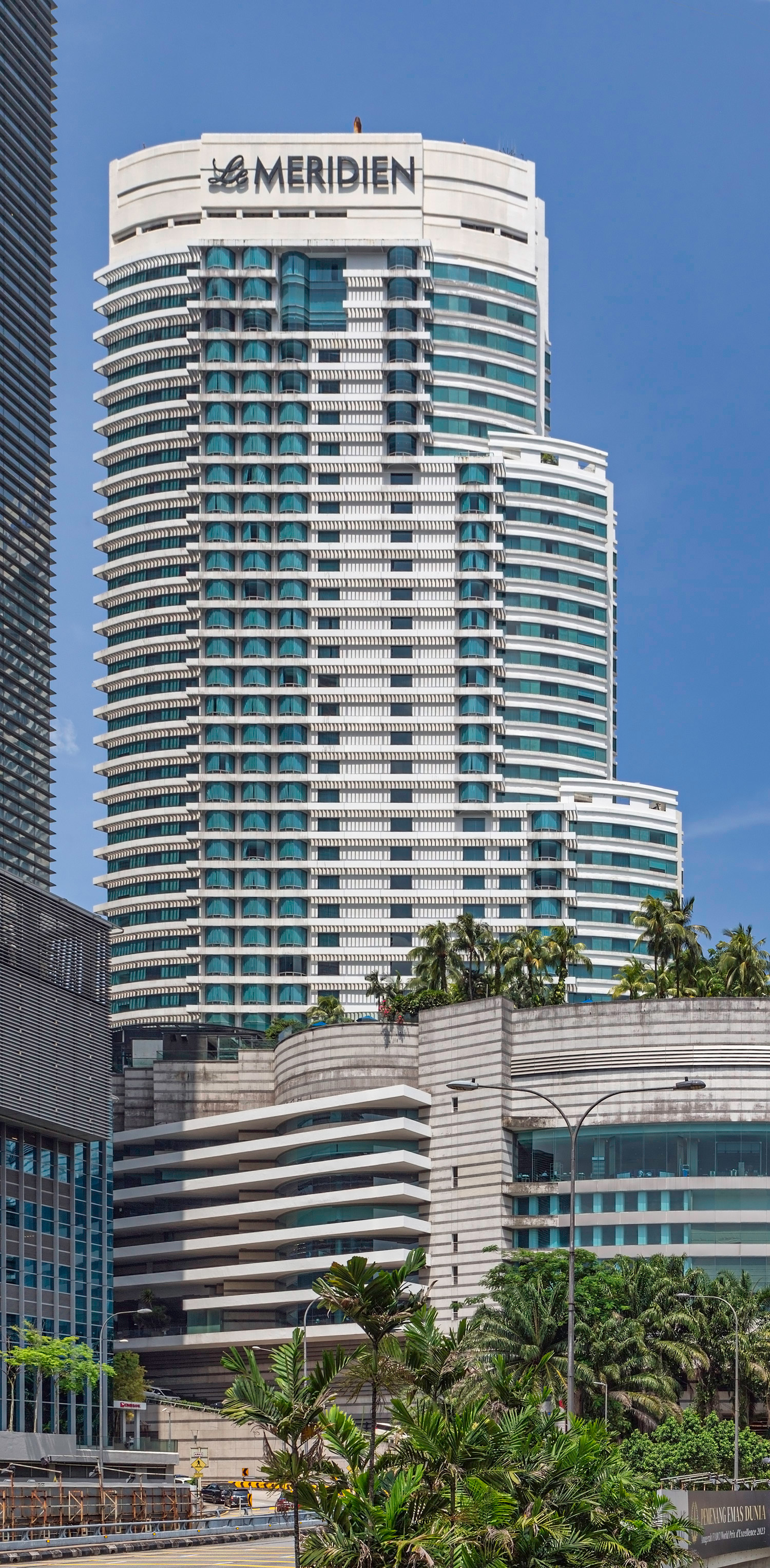 Le Meridien Kuala Lumpur Sentral - View from the northwest 