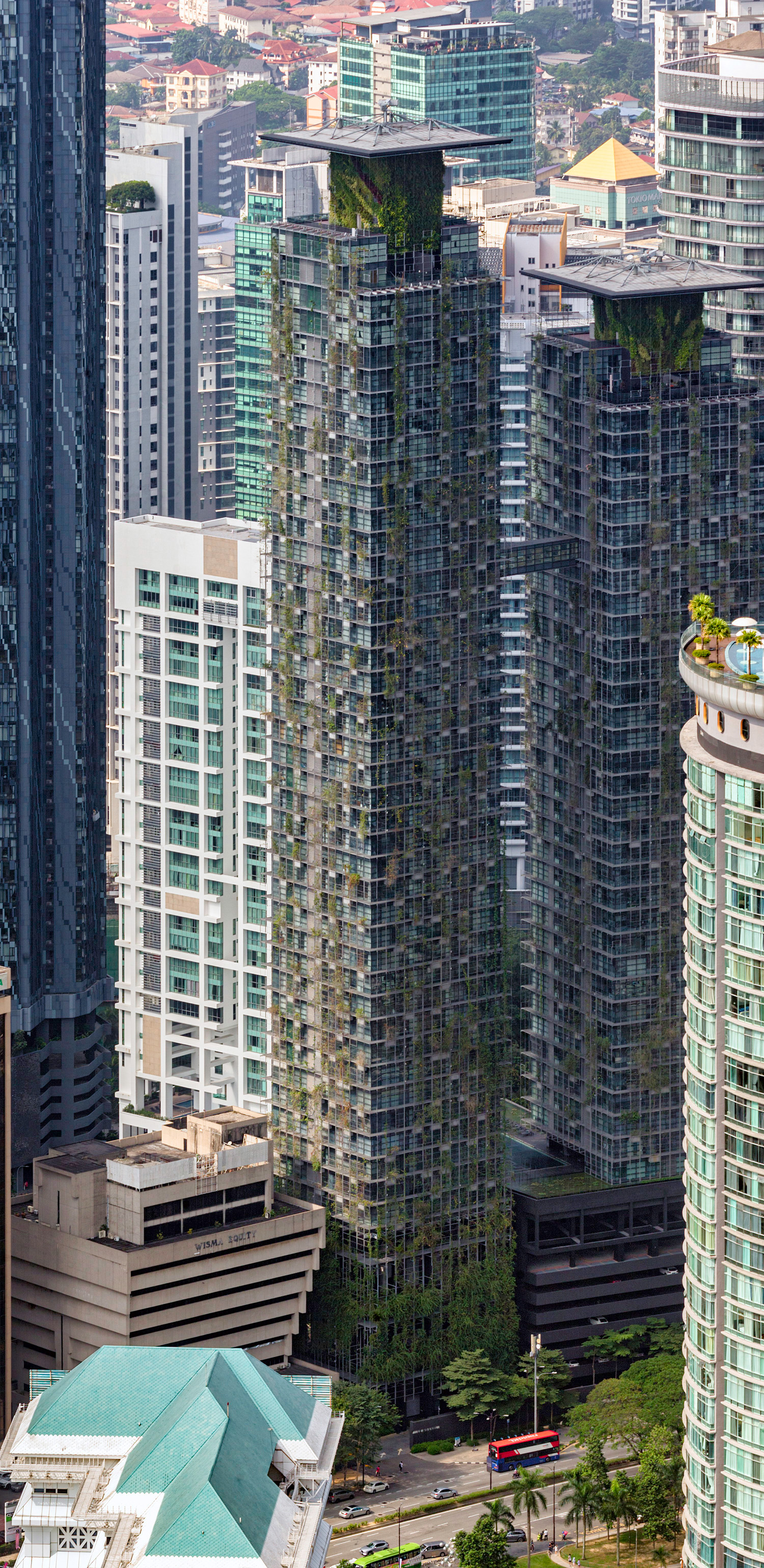 Le Nouvel Tower 1 - View from KL Tower 