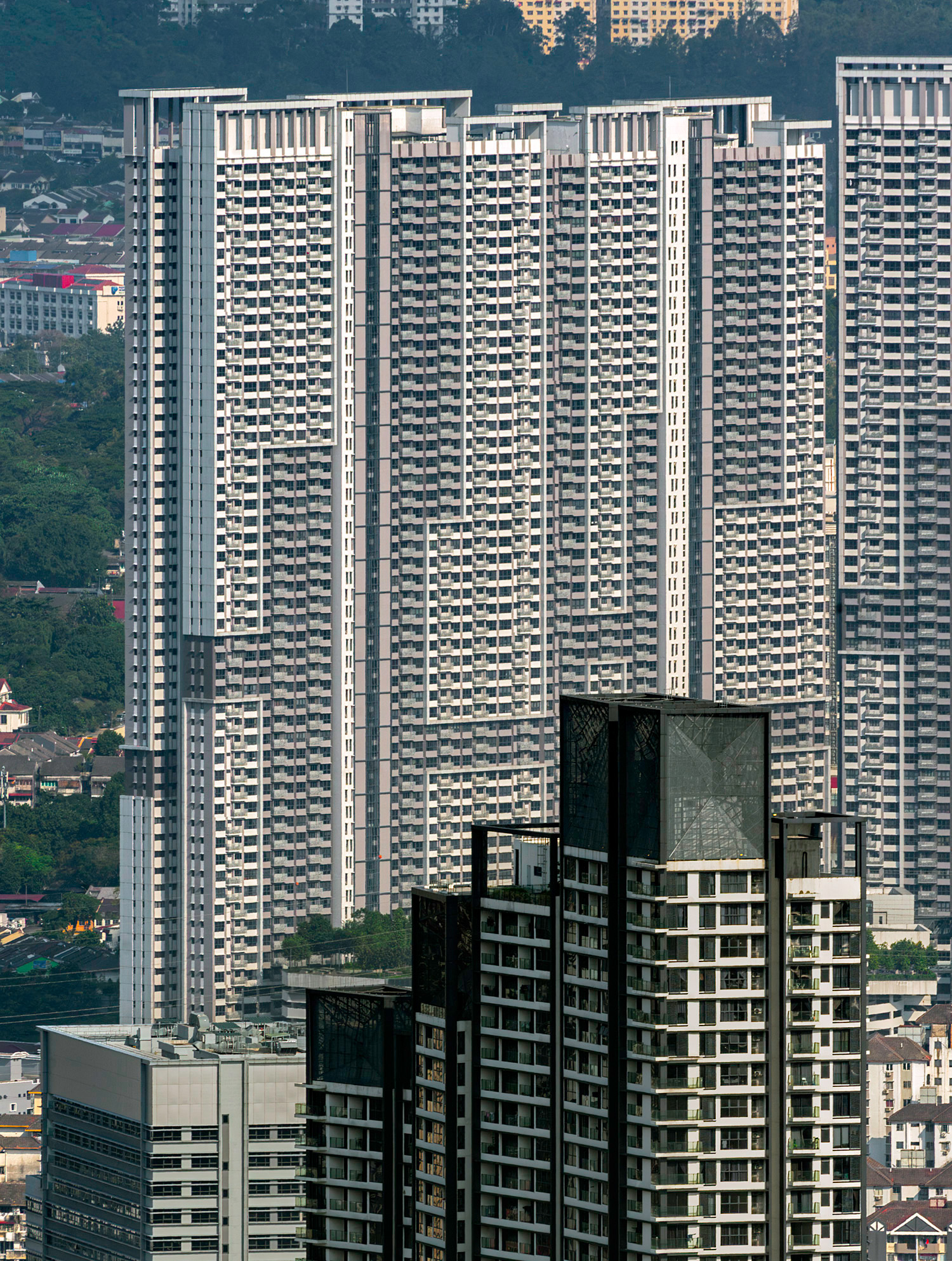 M Vertica KL City Towers A-B - View from KL Tower 
