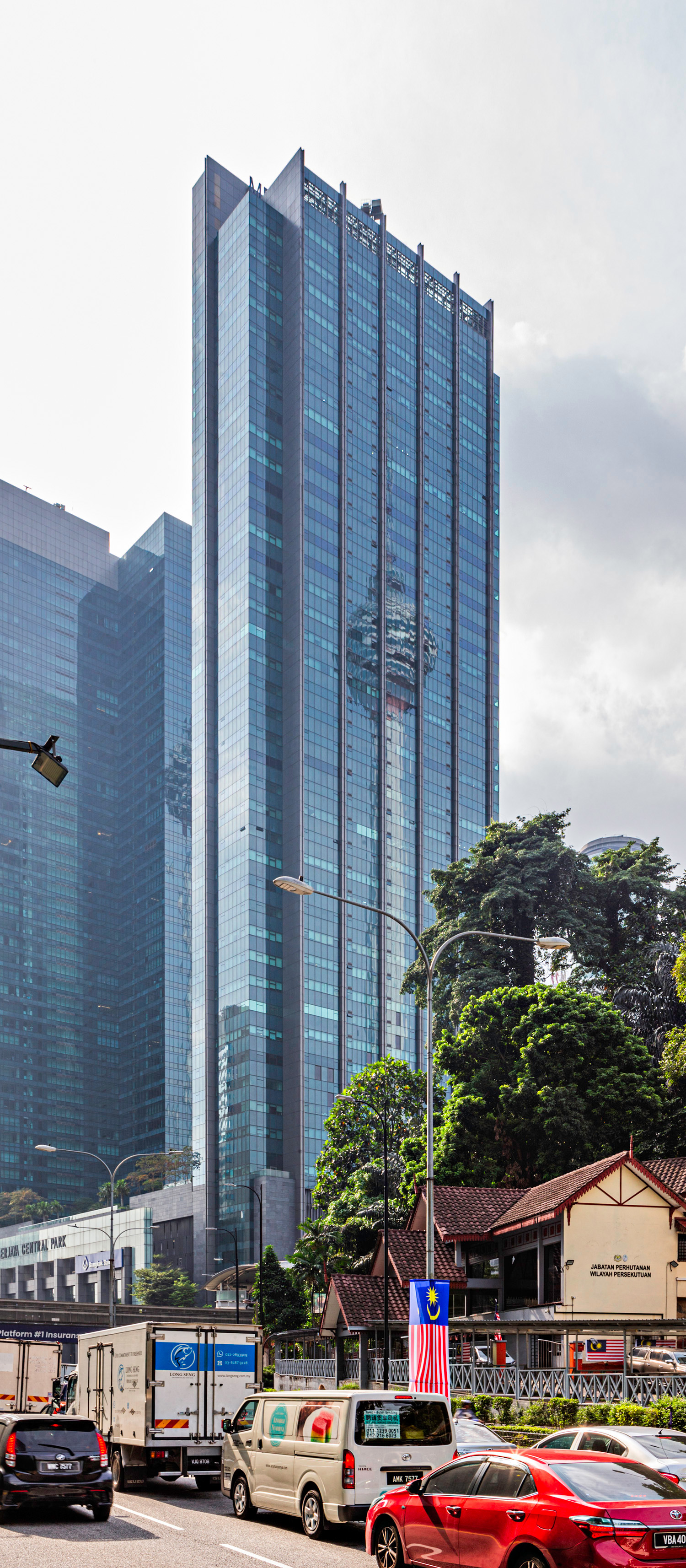 Menara Bangkok Bank @ Berjaya Central Park - View from the west 