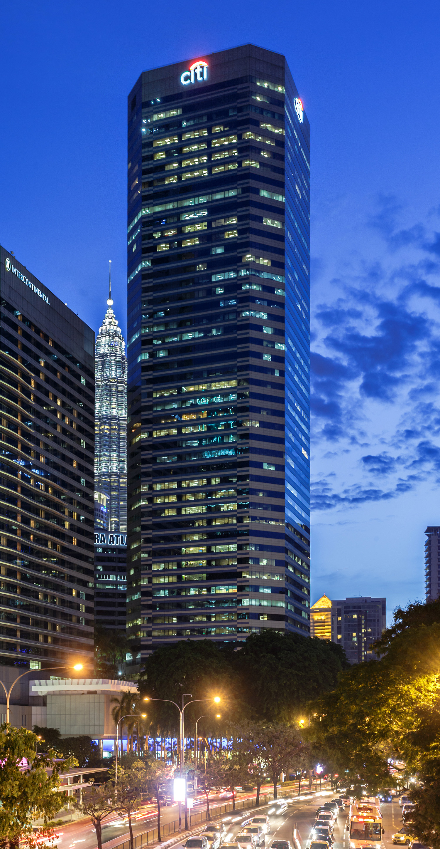 Menara Citibank - View from the east 