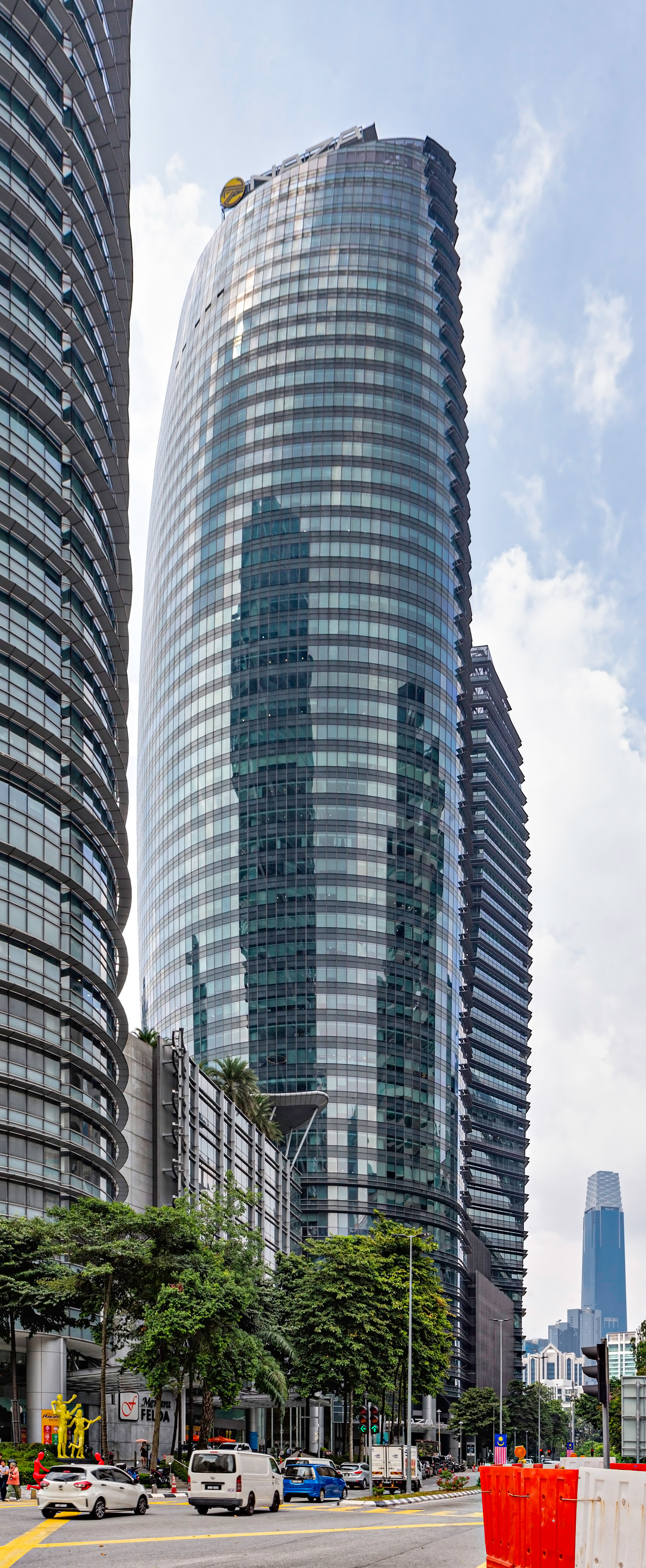Naza Tower 1 - View from the north 