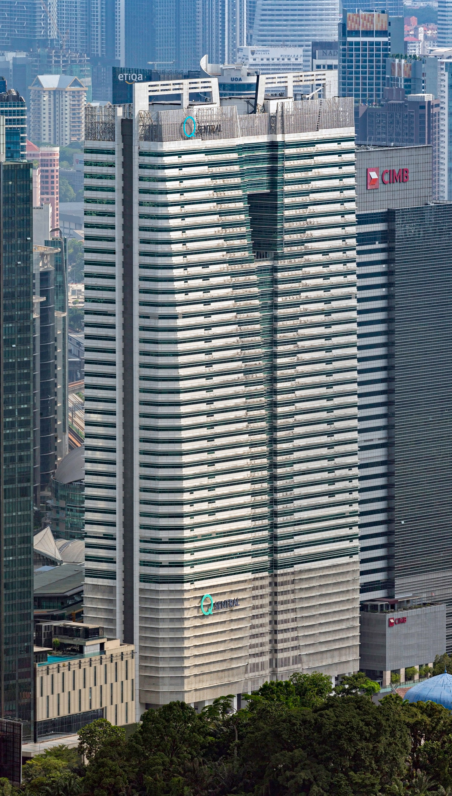 Q Sentral - View from KL Tower 