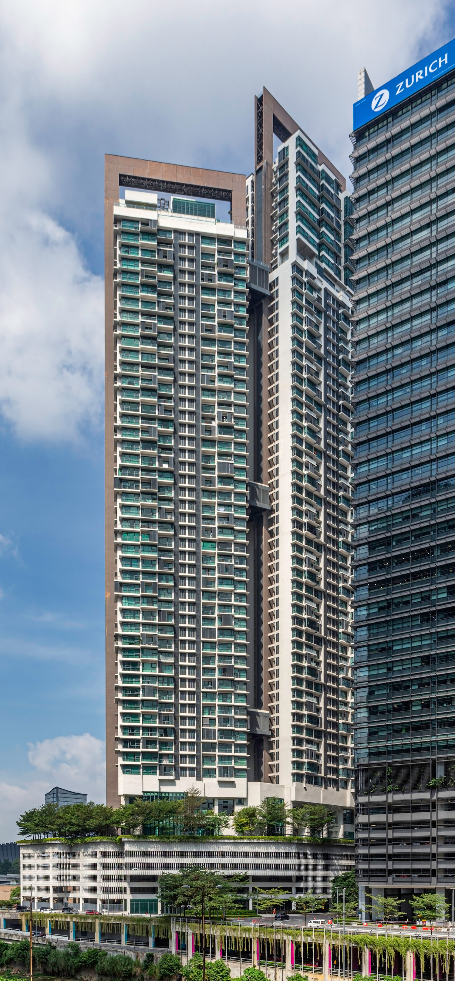 Setia Eco City - Vogue Suite One - View from the east 