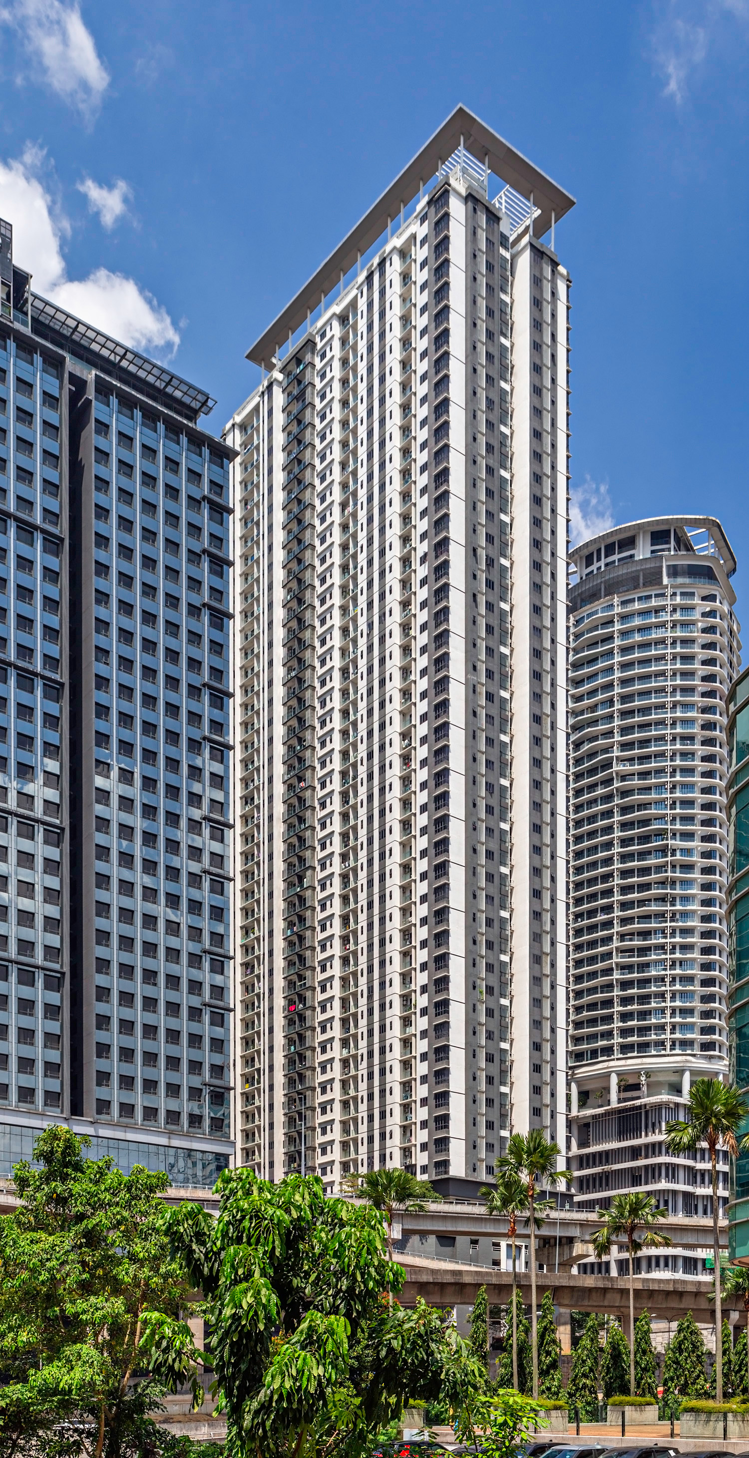 Southview Residence By UOA Block B - View from the northeast 
