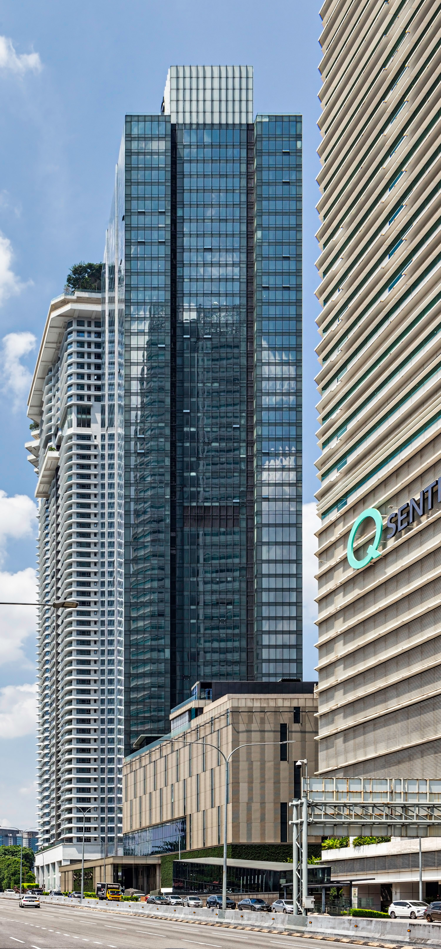 St. Regis Hotel & Residences - View from the west 