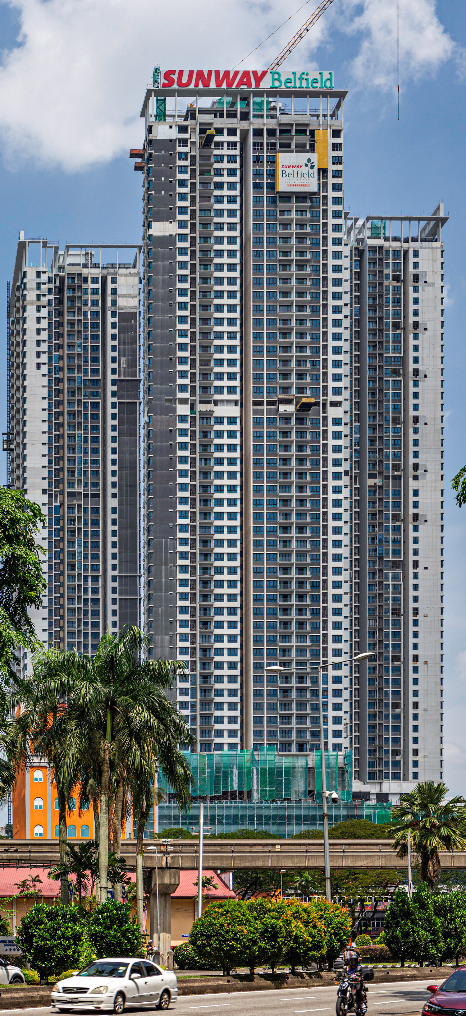 Sunway Belfield Tower C - View from the northwest 