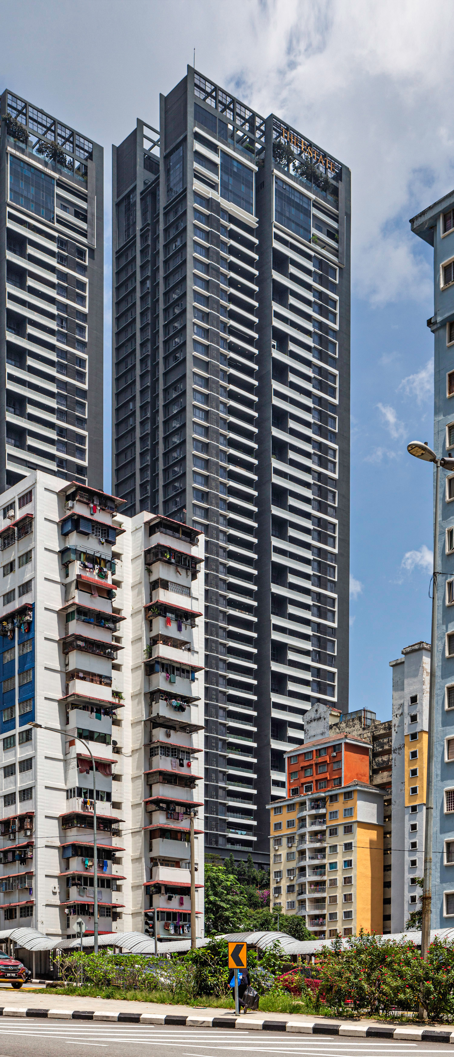 The Estate Tower 1 - View from the northeast 