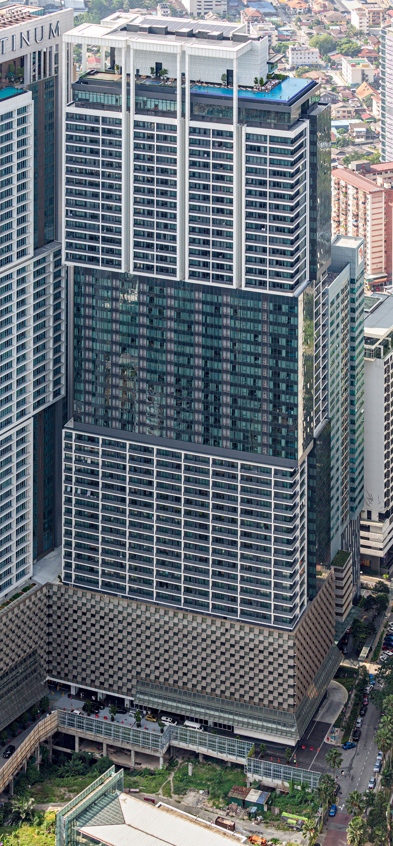 The FACE Victory Suites - View from KL Tower 