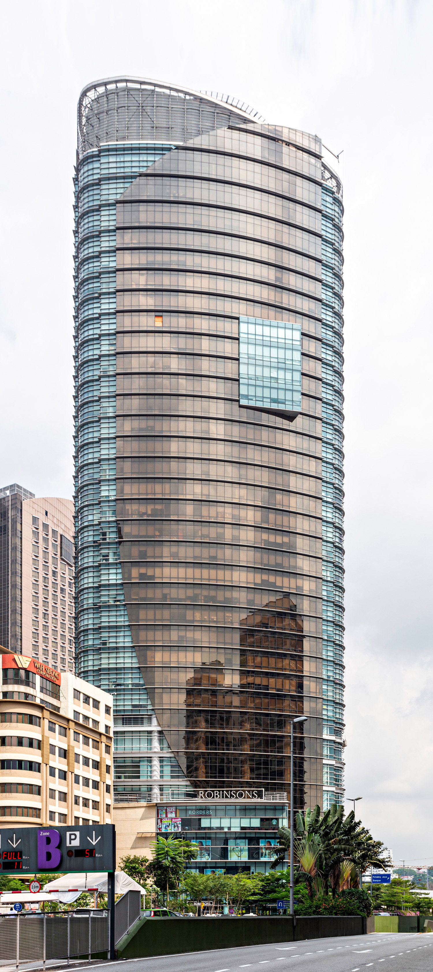 The Gardens North Tower - View from the east 