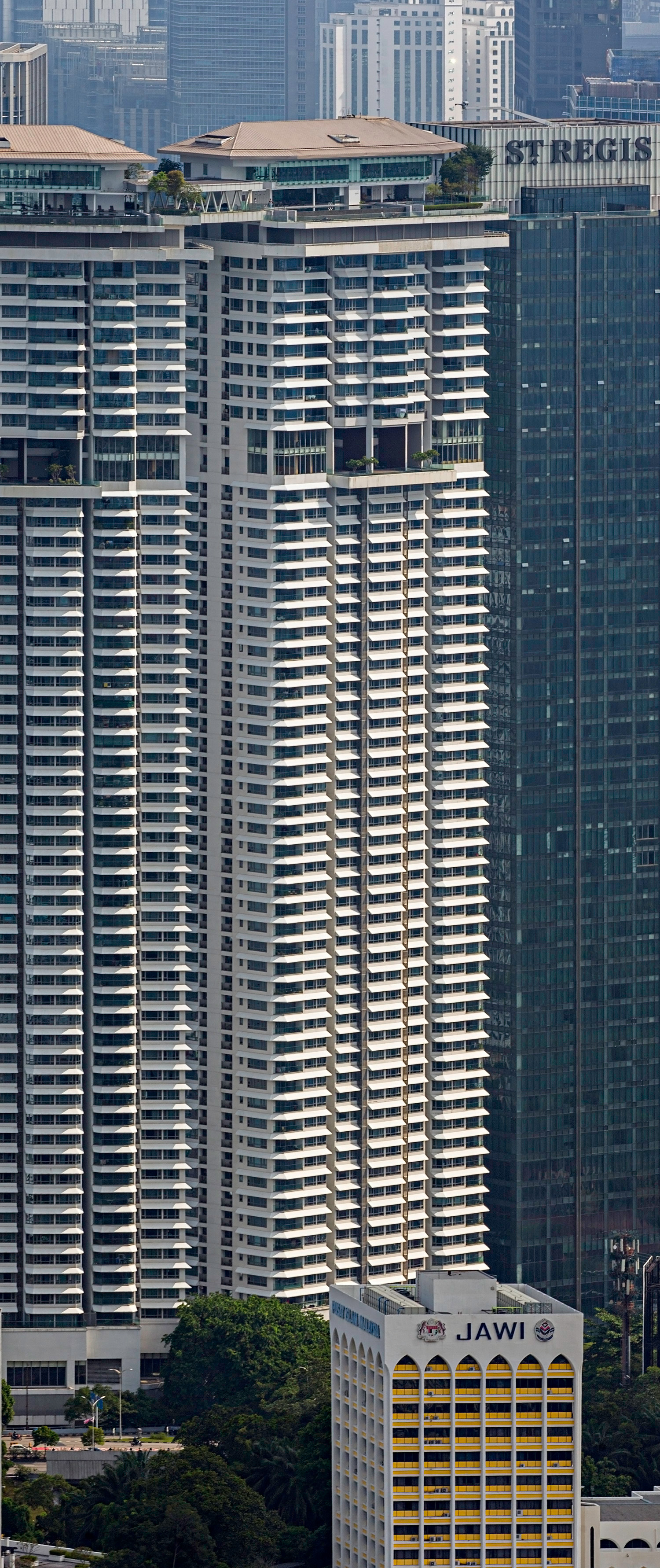 The Sentral Residences Tower A - View from KL Tower 