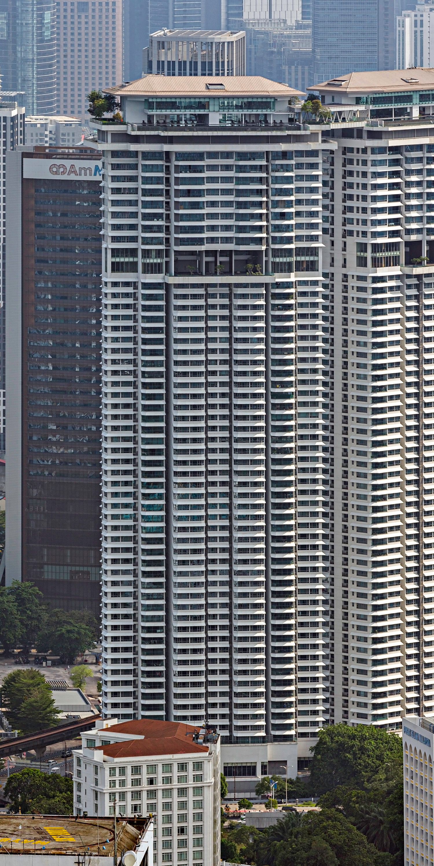 The Sentral Residences Tower B - View from KL Tower 