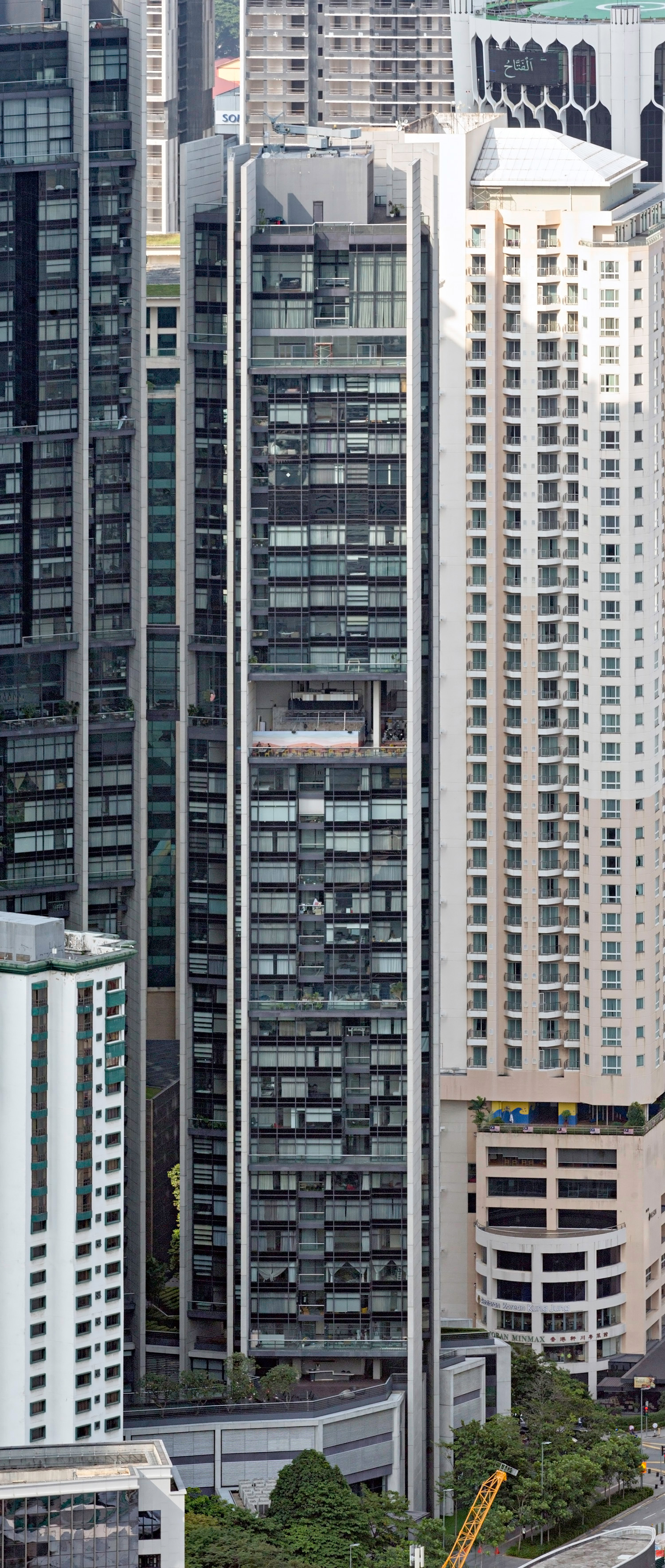 The Troika Tower 1 - View from KL Tower 