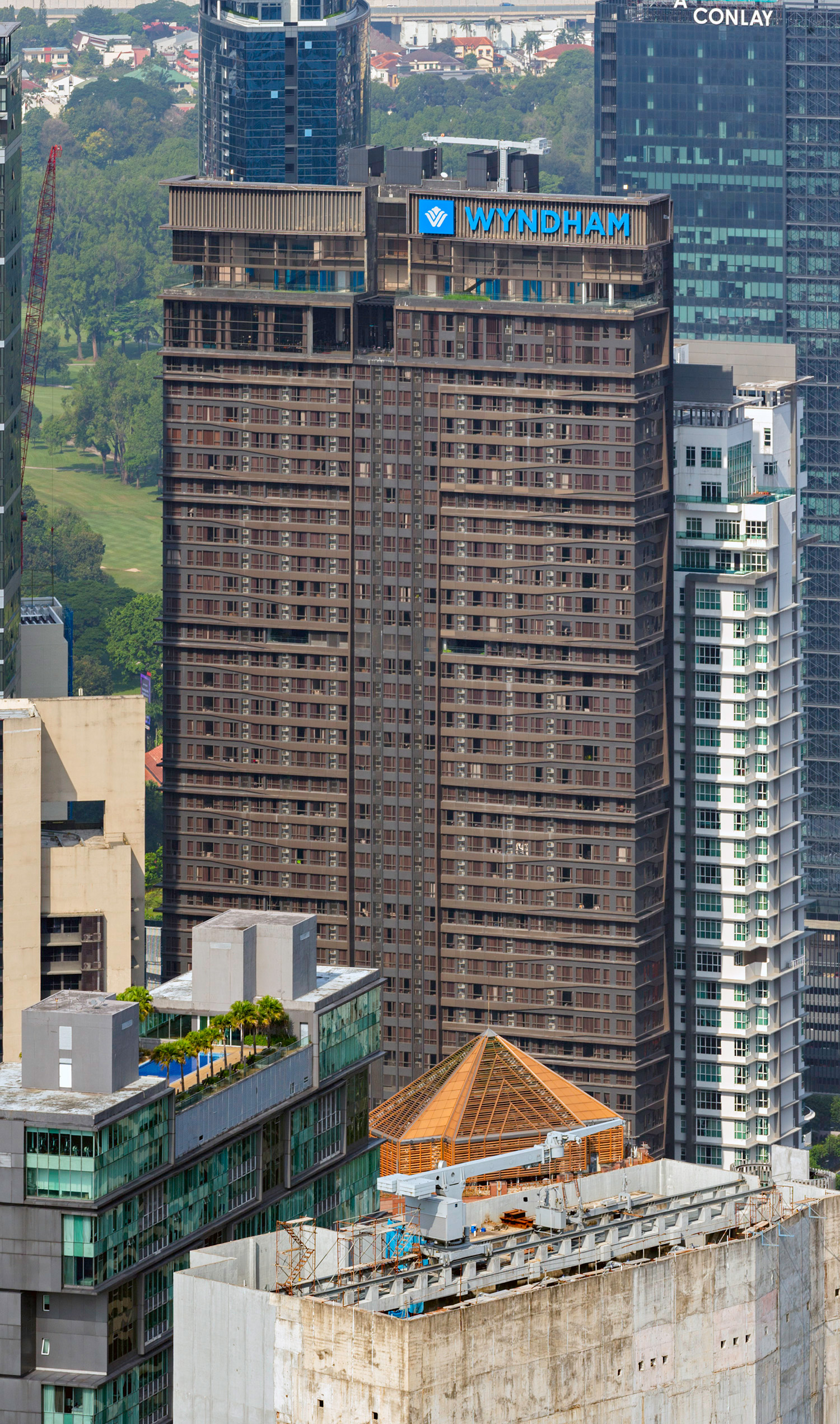 Wyndham Suites KLCC - View from KL Tower 