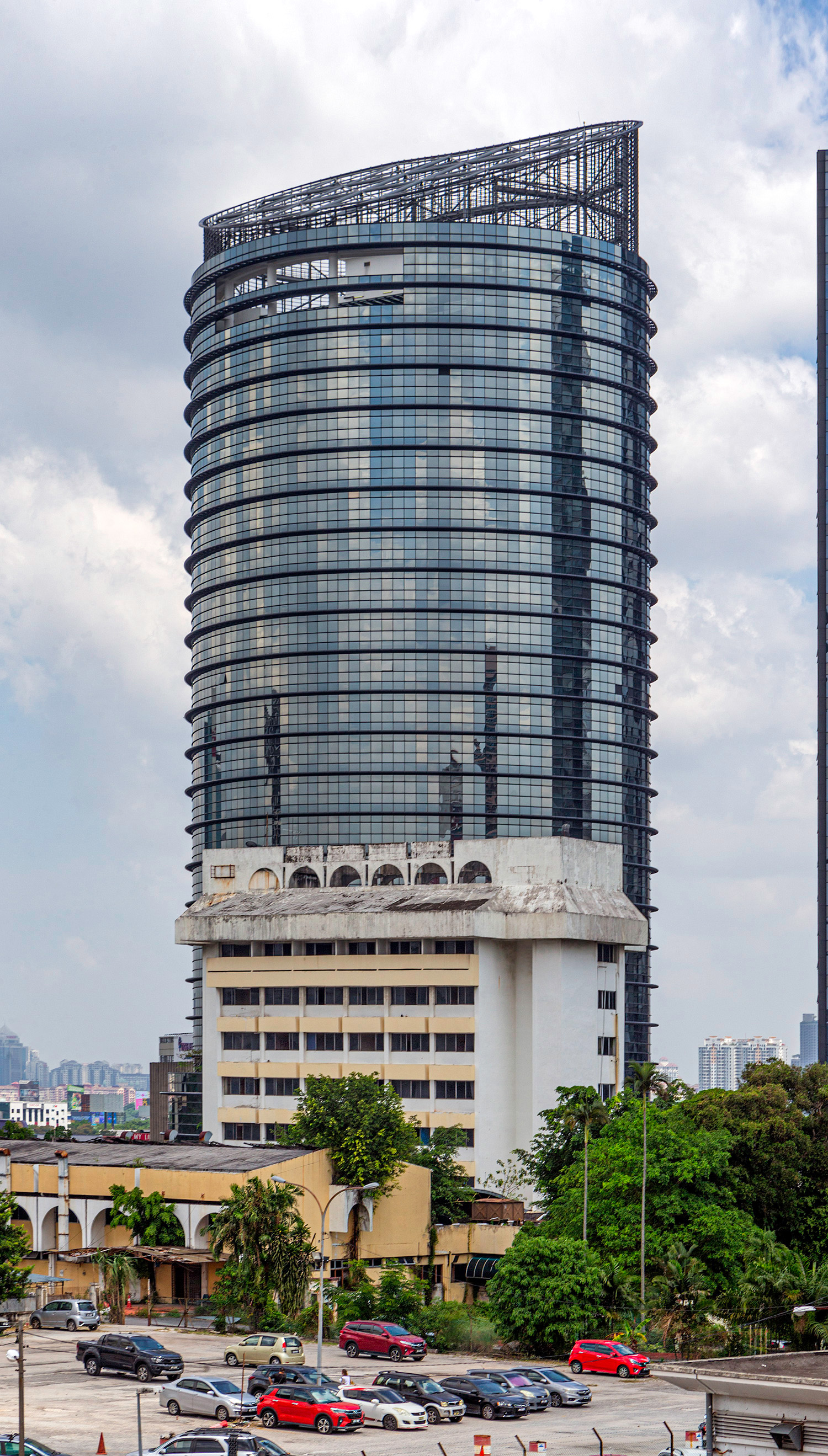 PJ Sentral Tower 6 - View from Taman Jaya Station 