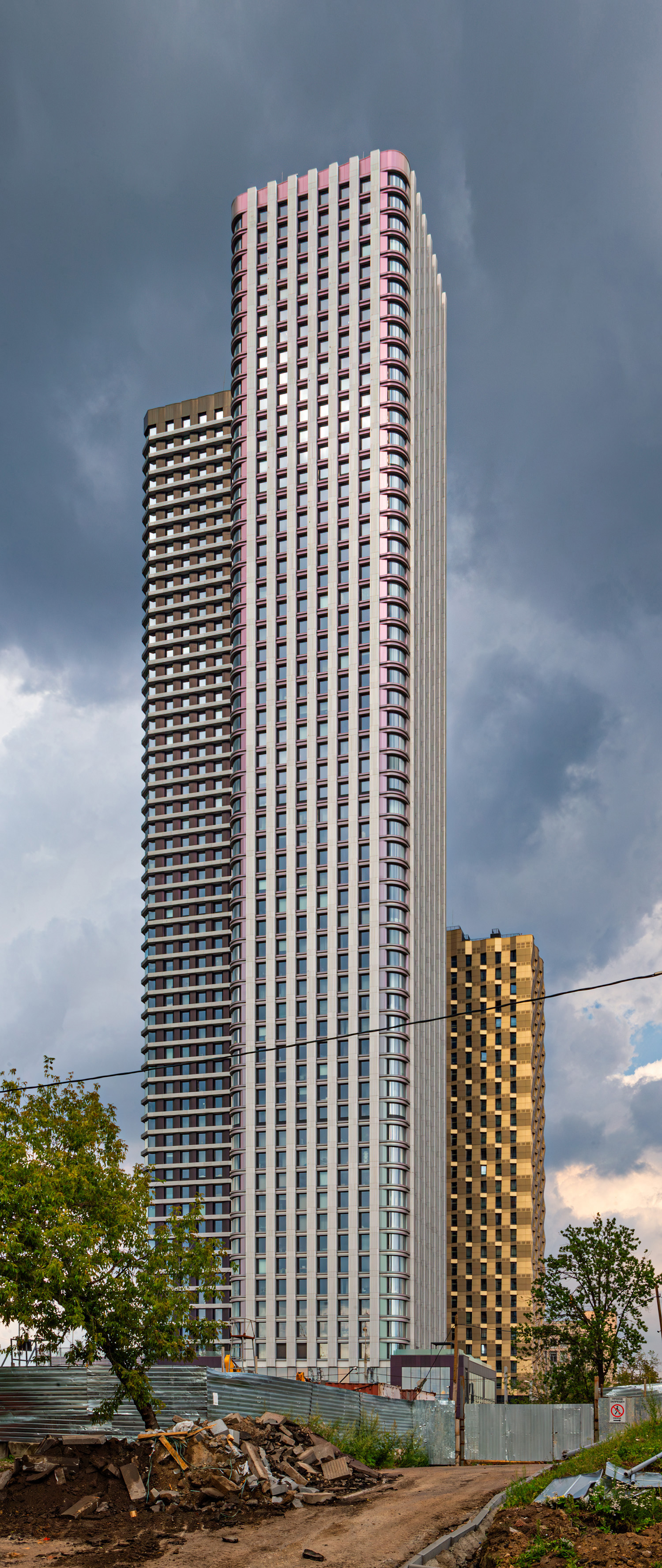 D1 Tower 1 - View from the southwest 