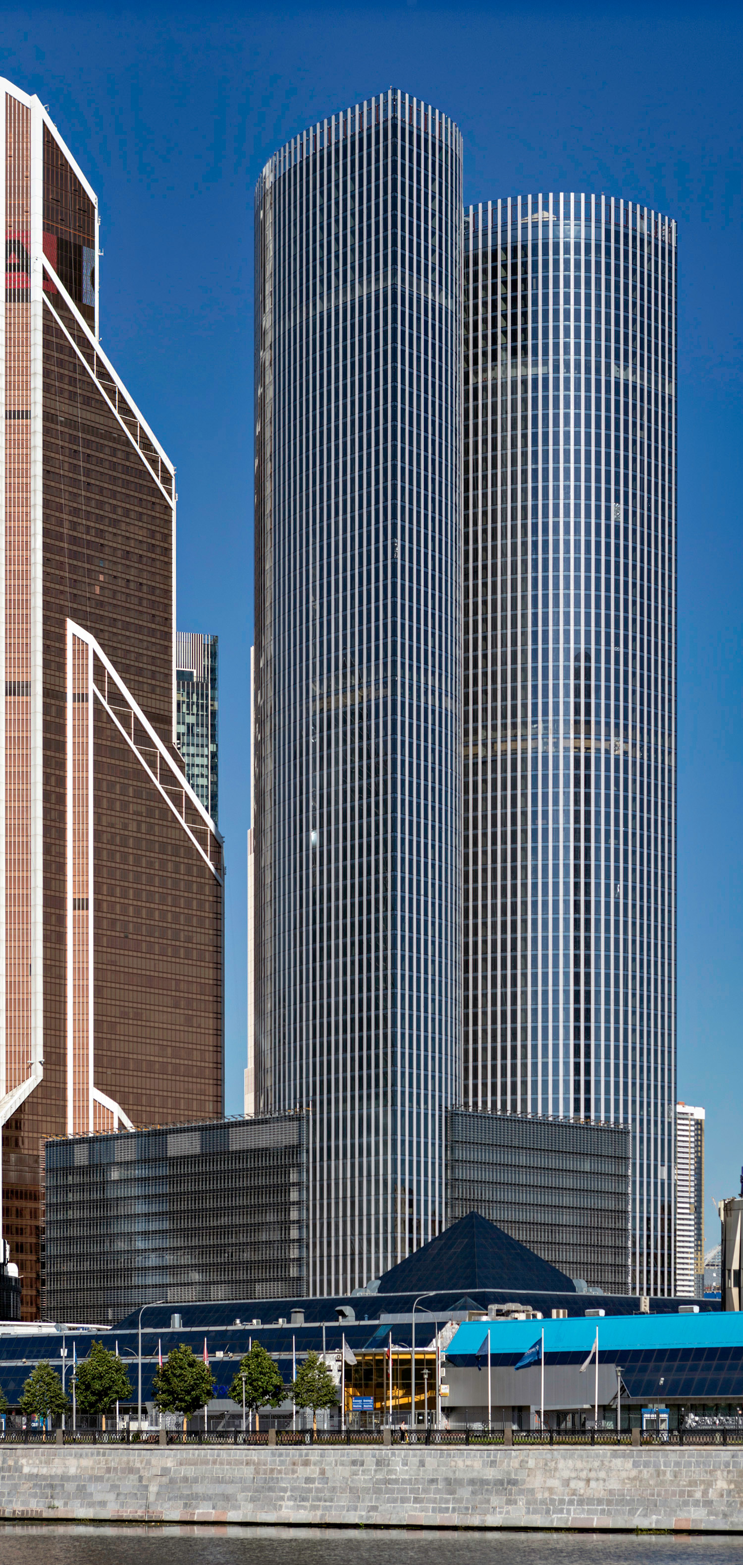 Grand Tower - View across the Moskwa 