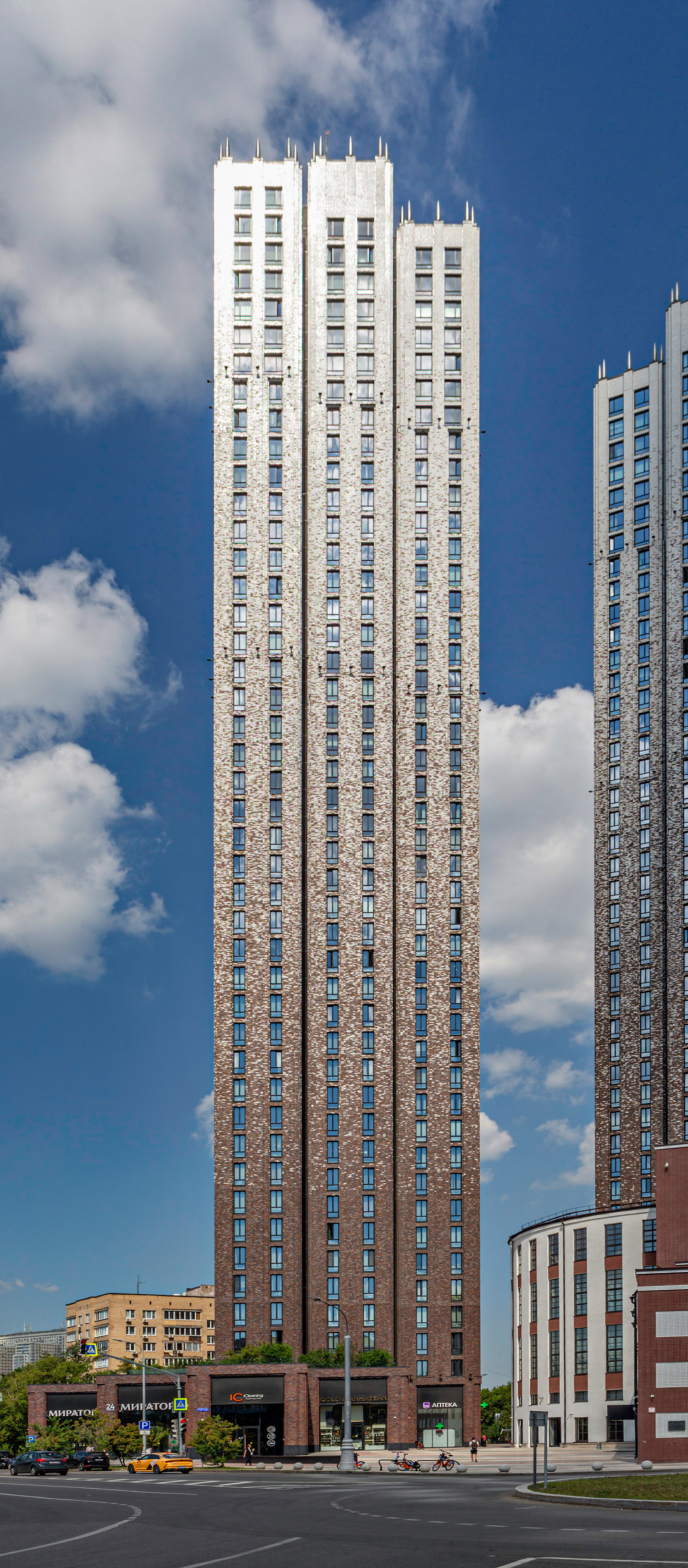 Presnya City 1 - View from the southeast 