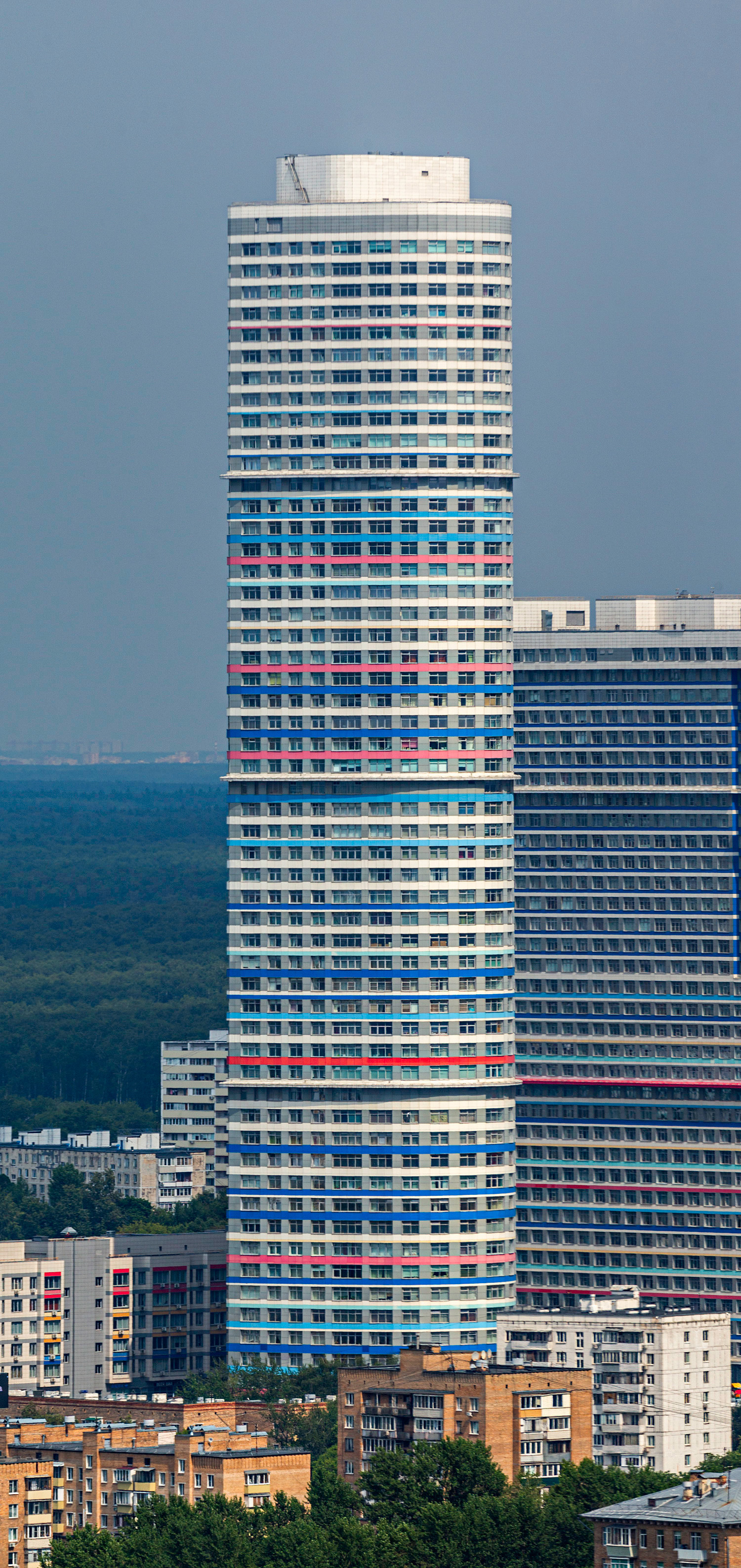 Tricolour 1 - View from the Ferris wheel 