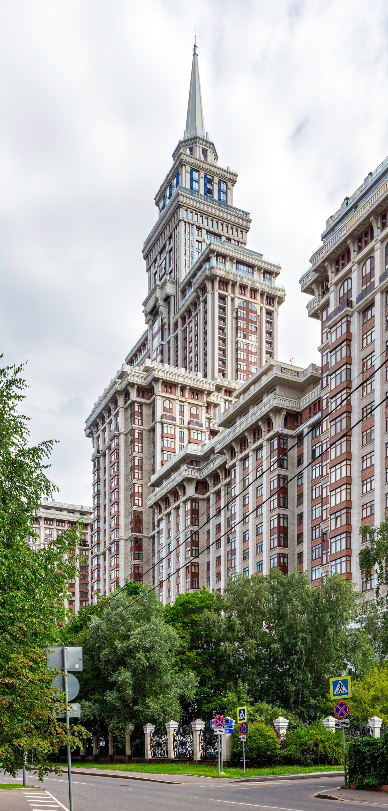Triumph Palace - View from the southwest 