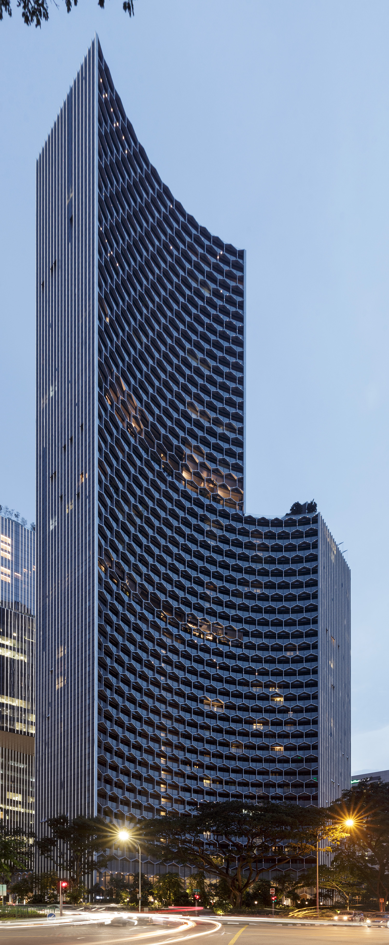 DUO Residences - View from the east 