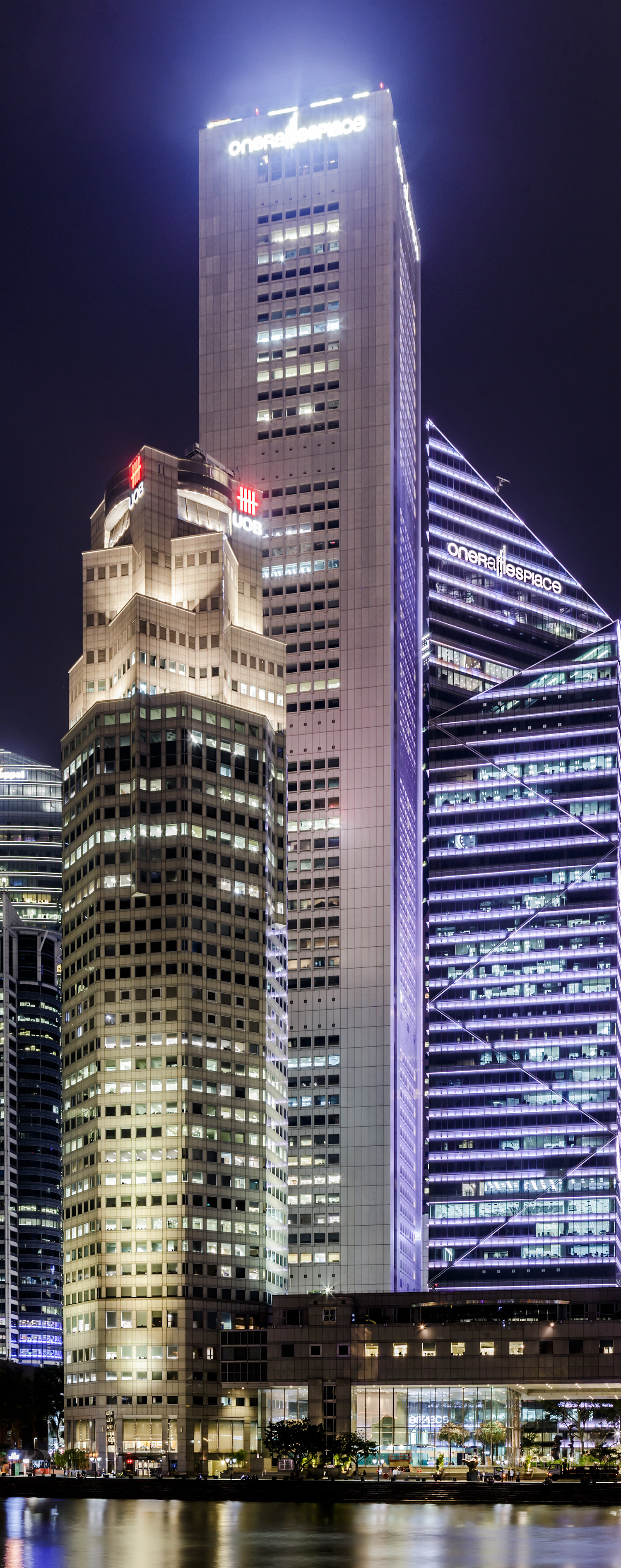 Overseas Union Bank Centre - View from the north 