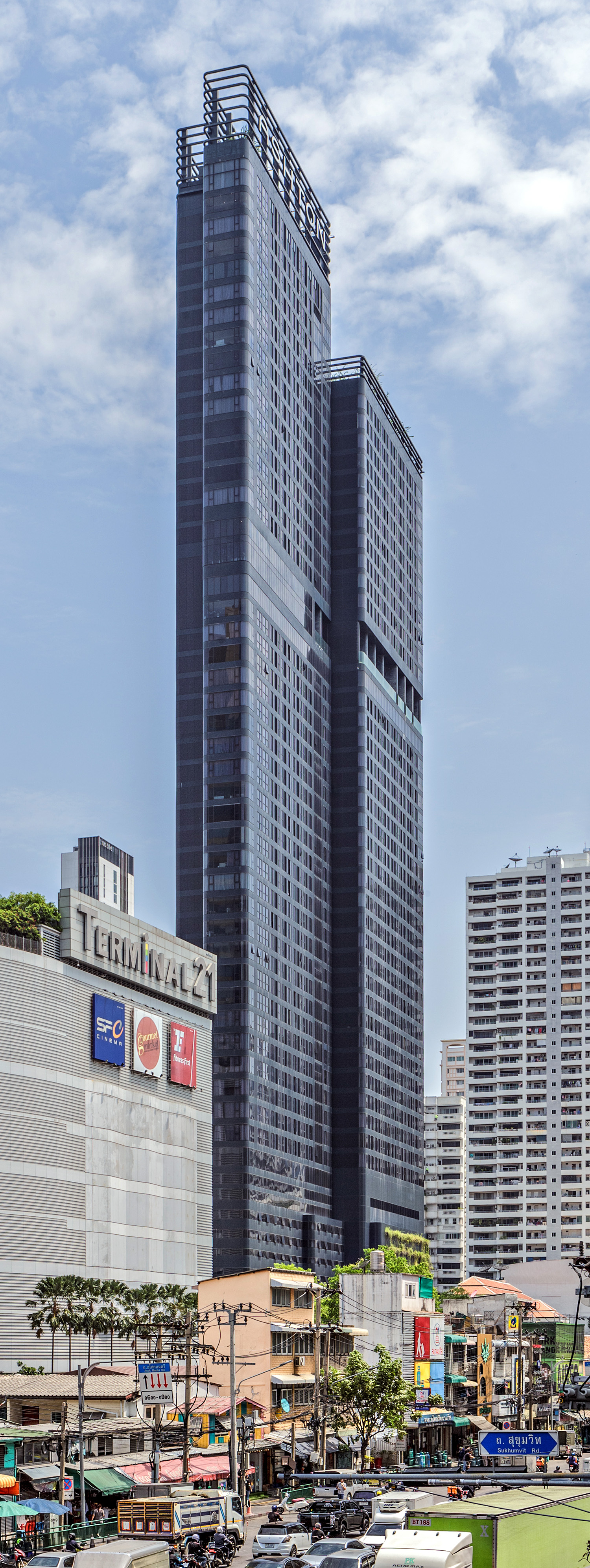 Ashton Asoke - View from the south 