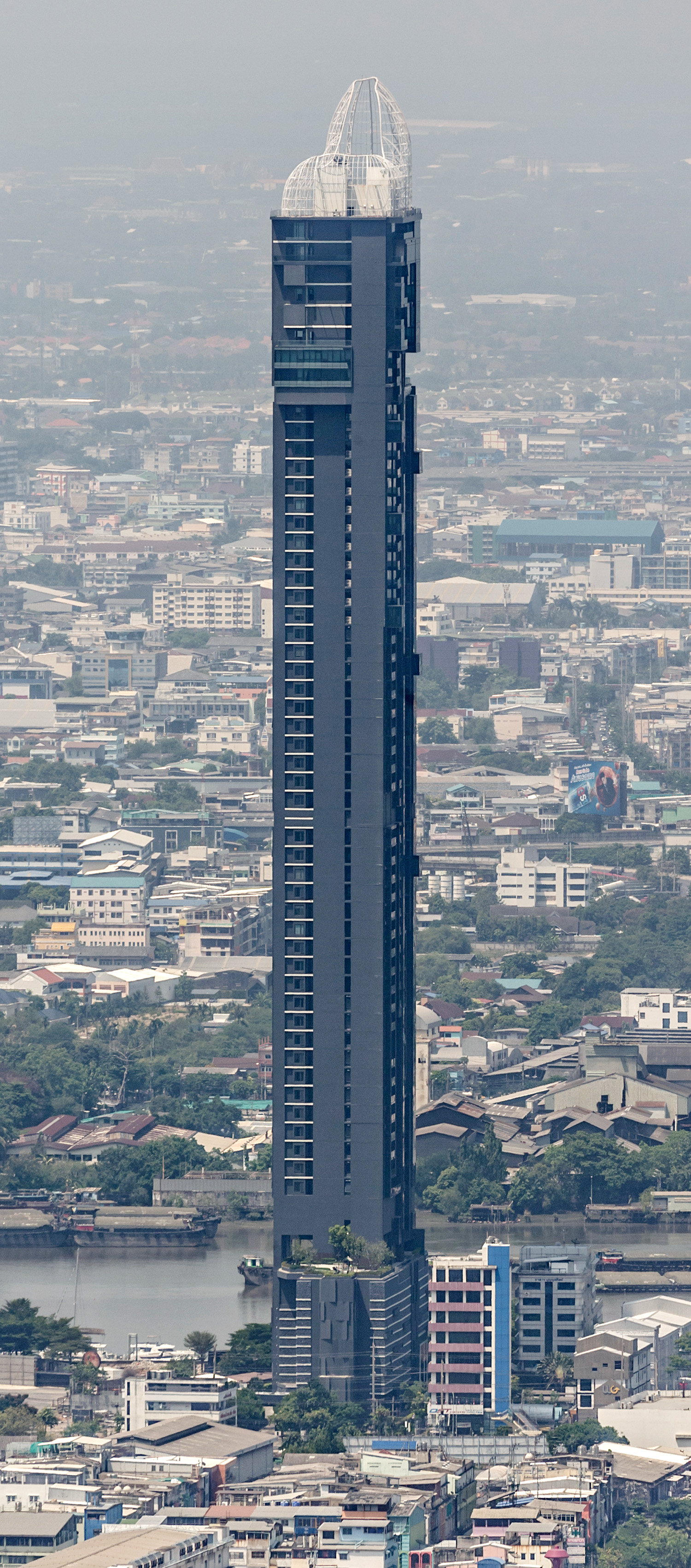 Canapaya Residences - View from King Power Mahanakhon 