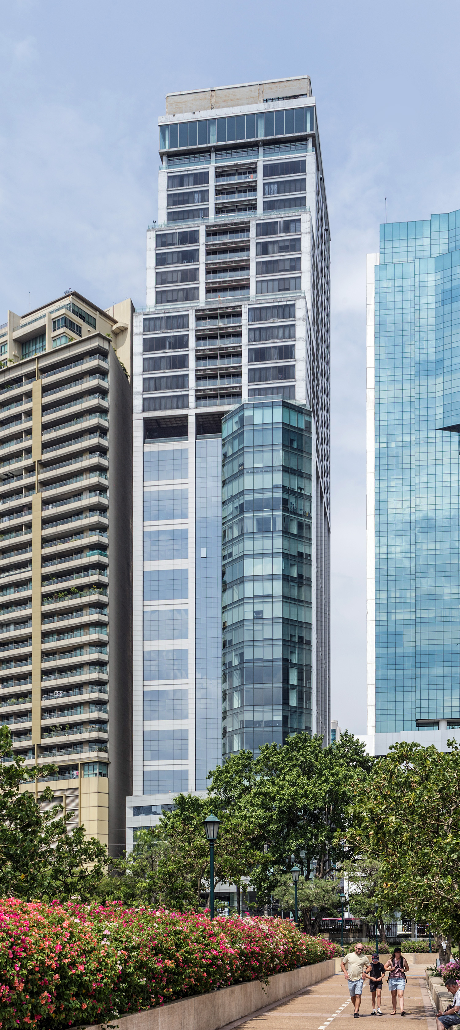 MDX Tower - View from Benjakitti Park 