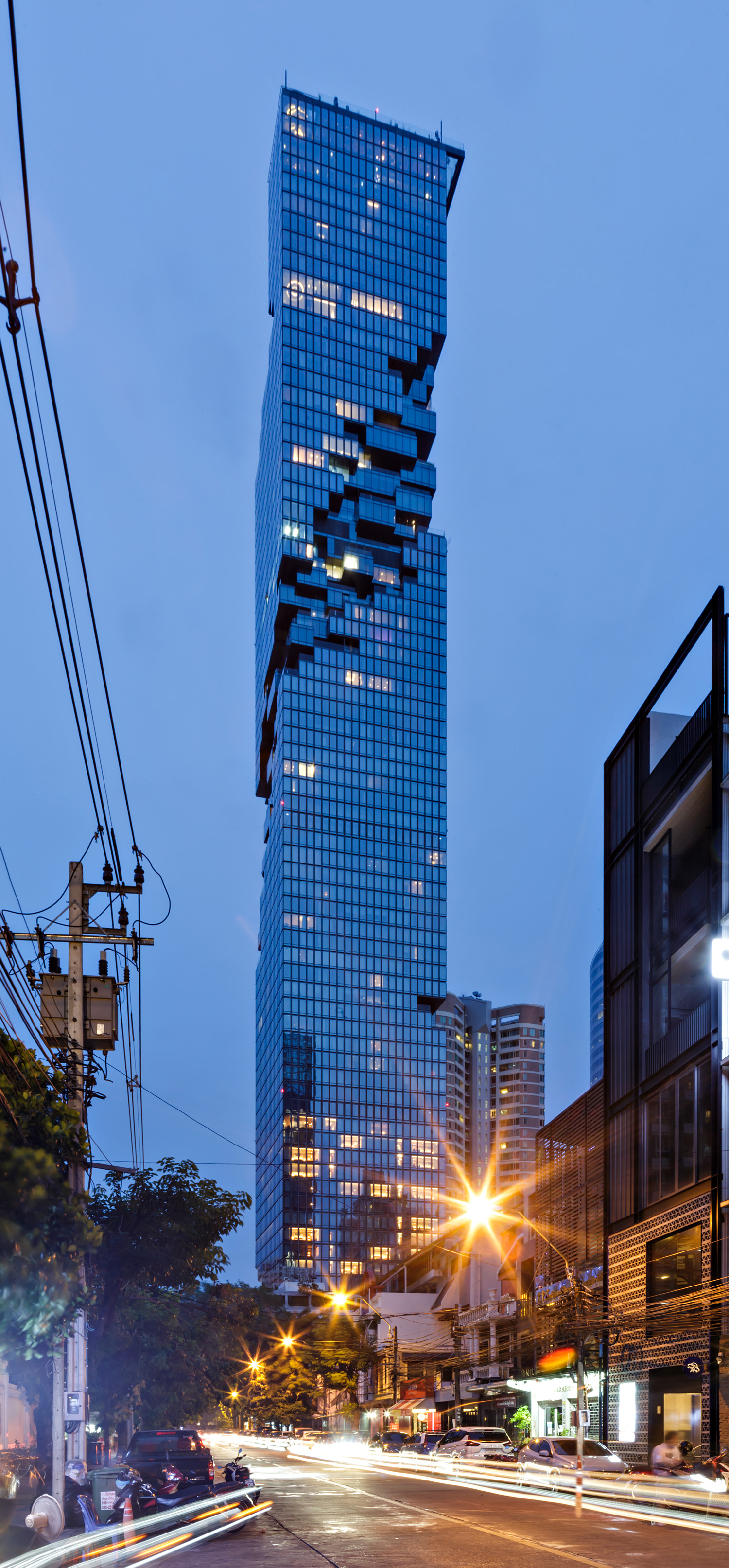 MahaNakhon - View from Soi Sueksa Witthaya 