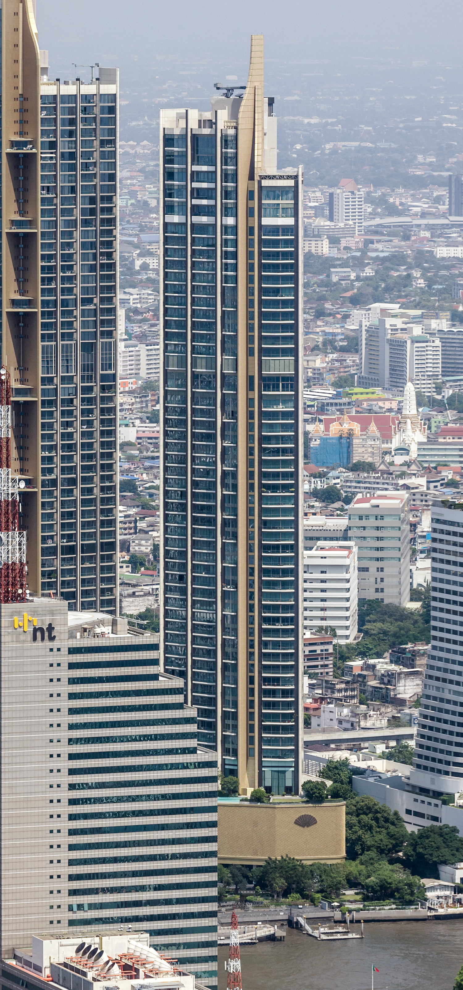 Mandarin Oriental Residences Bangkok  - View from King Power Mahanakhon 
