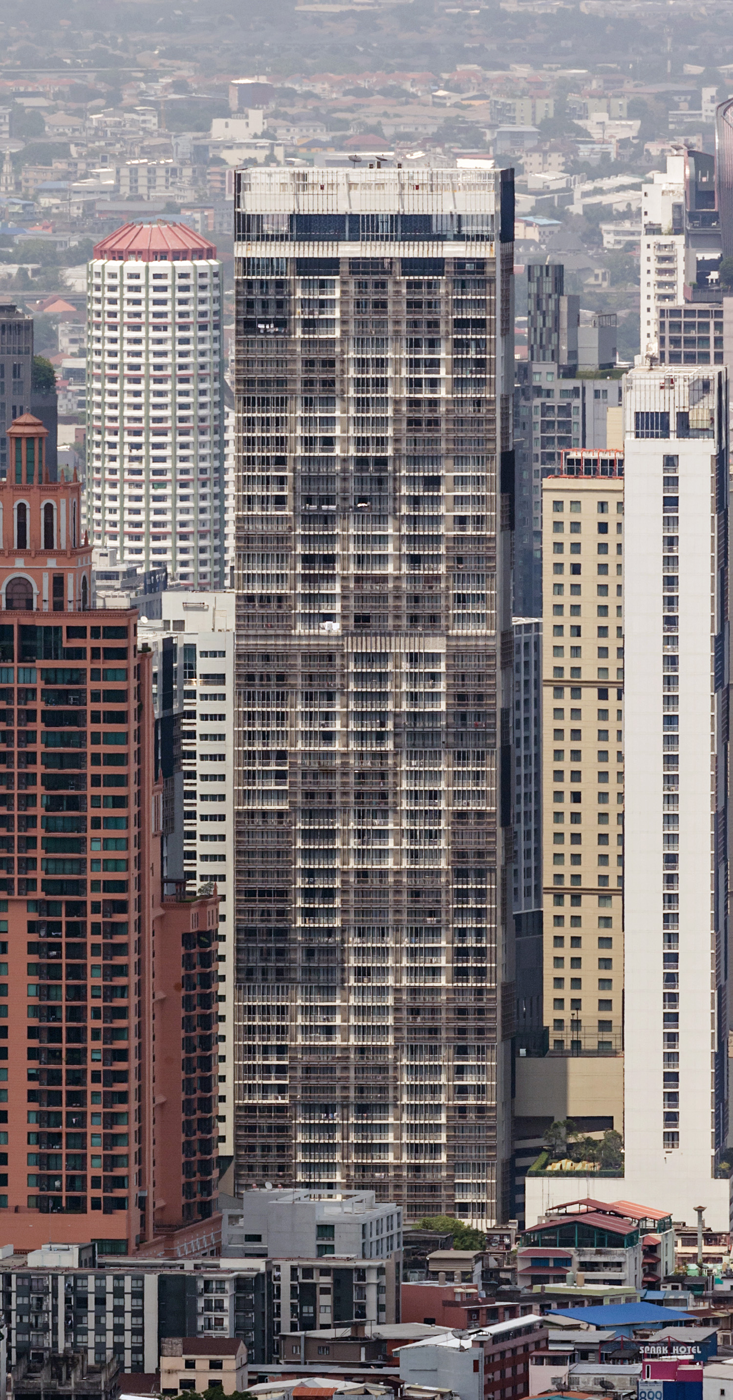 Park 24 Tower B - View from King Power Mahanakhon 