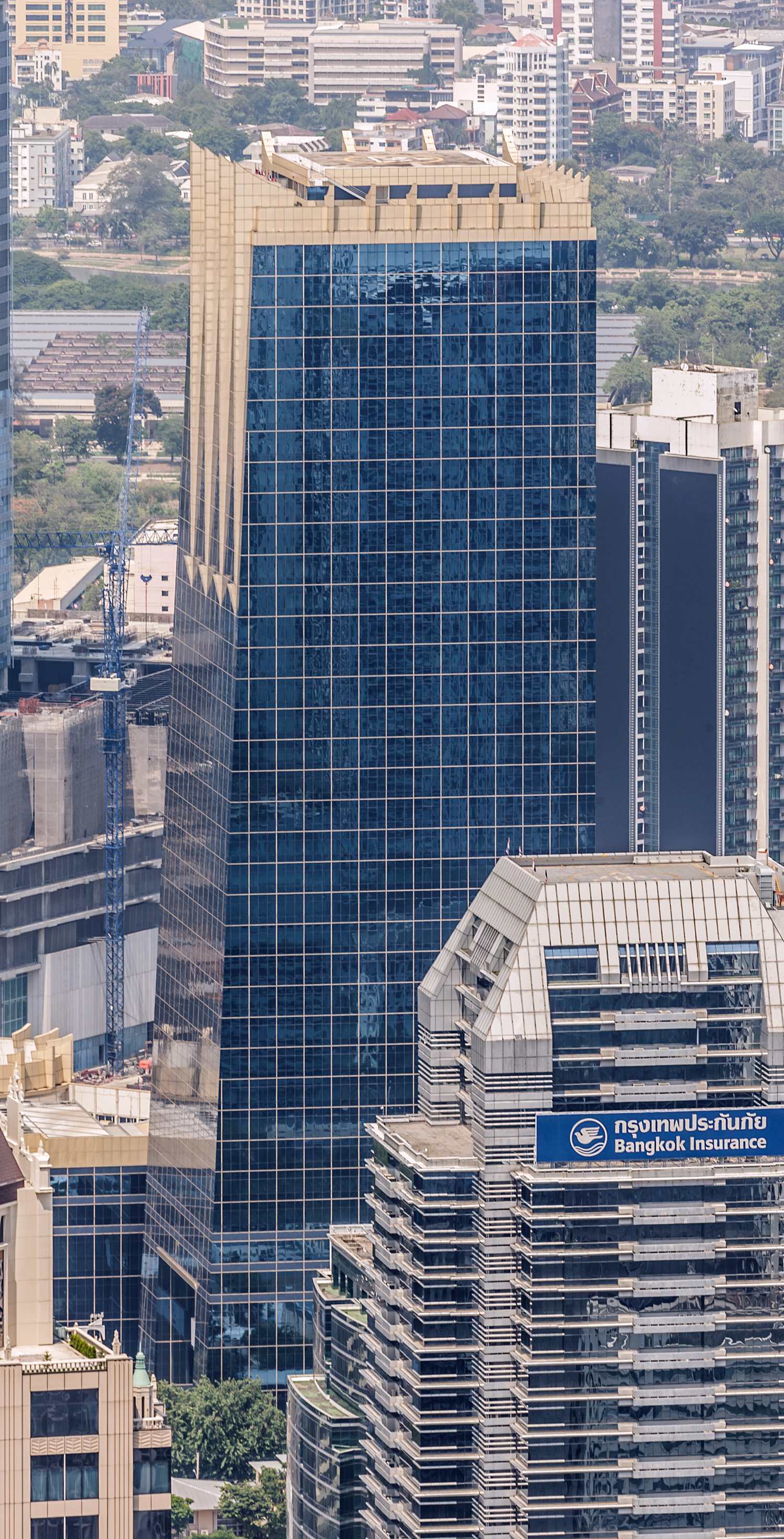 Q House Lumpini - View from King Power Mahanakhon 