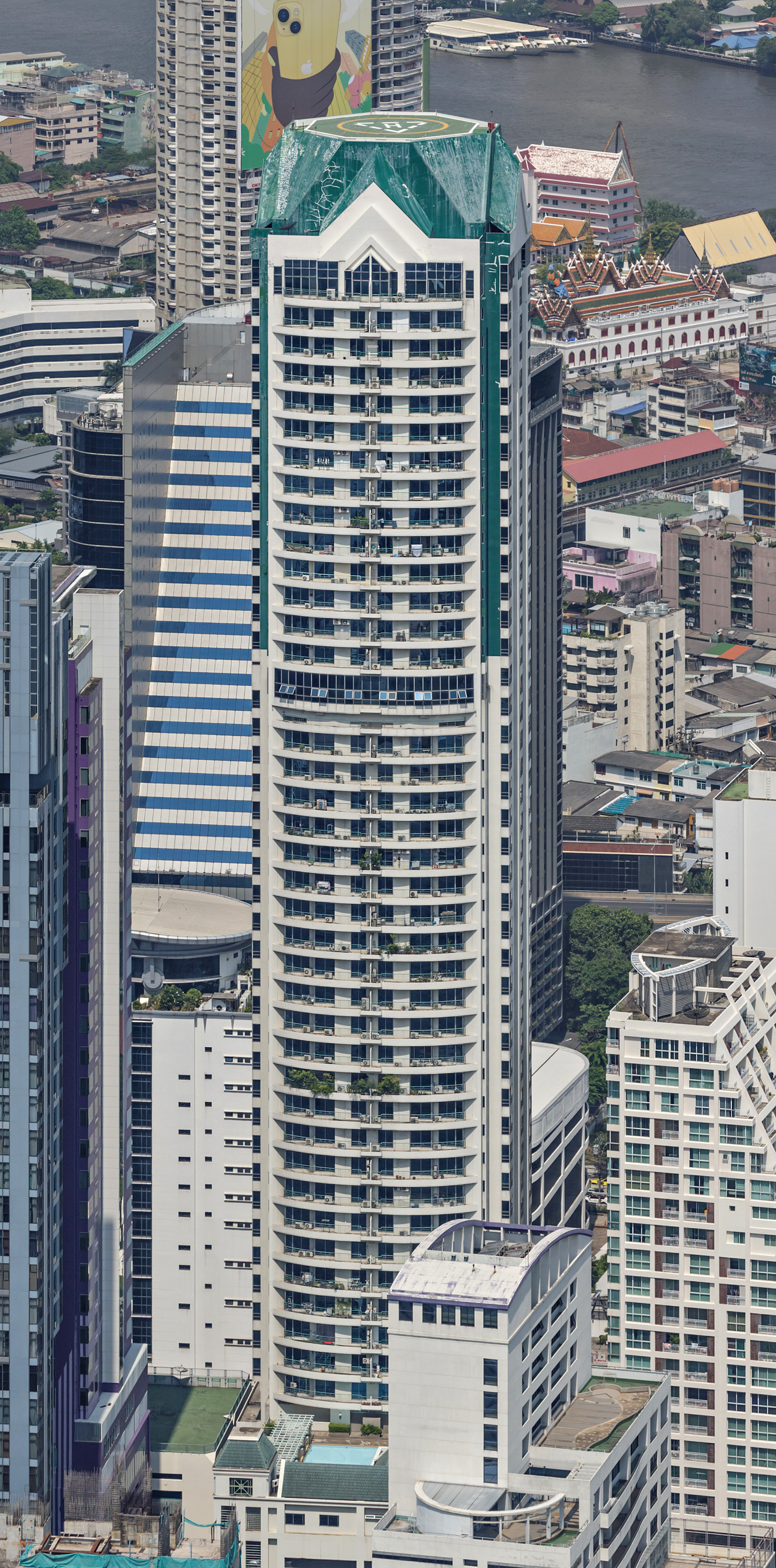 Sathorn House - View from King Power Mahanakhon 