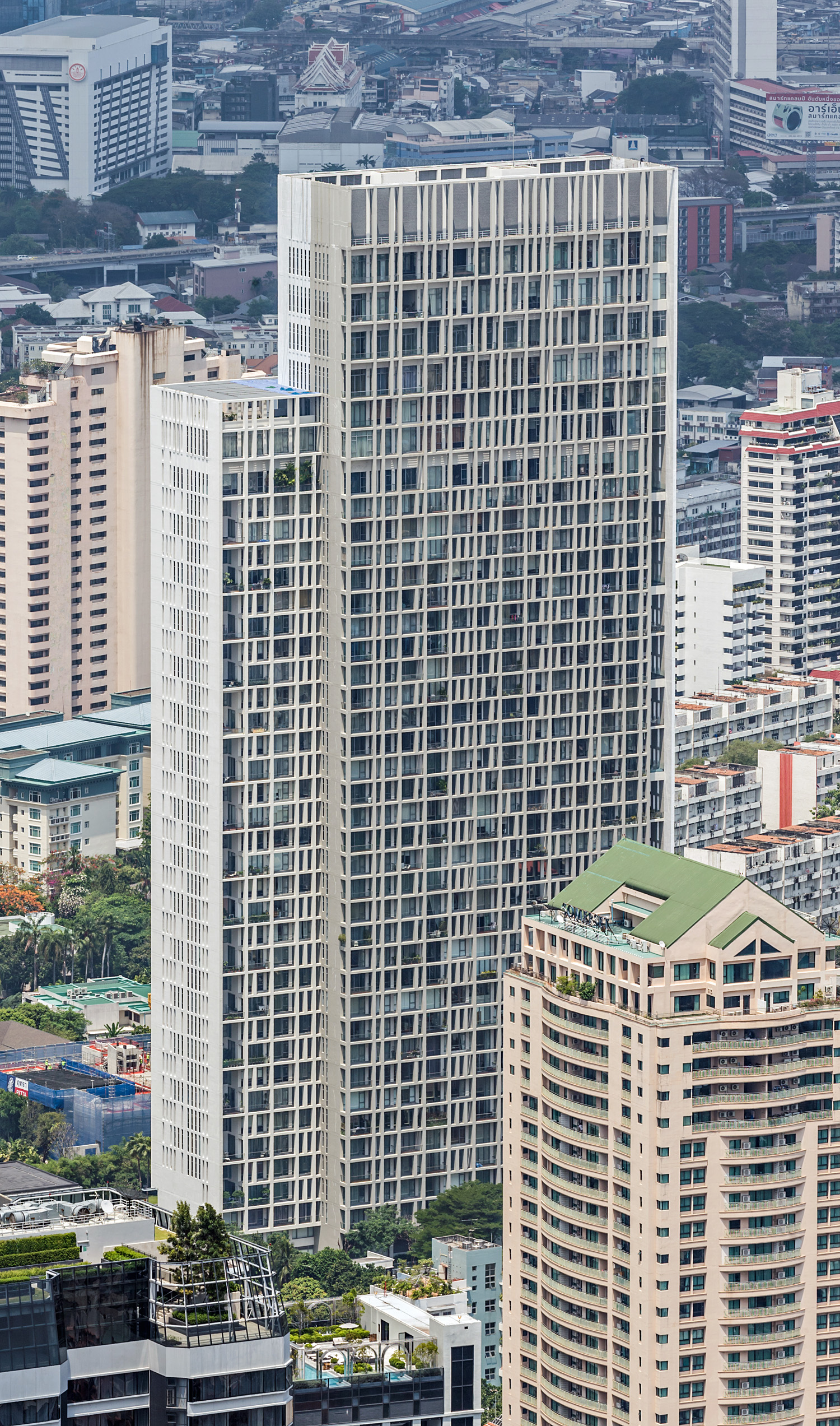 Sukhothai Residences - View from King Power Mahanakhon 