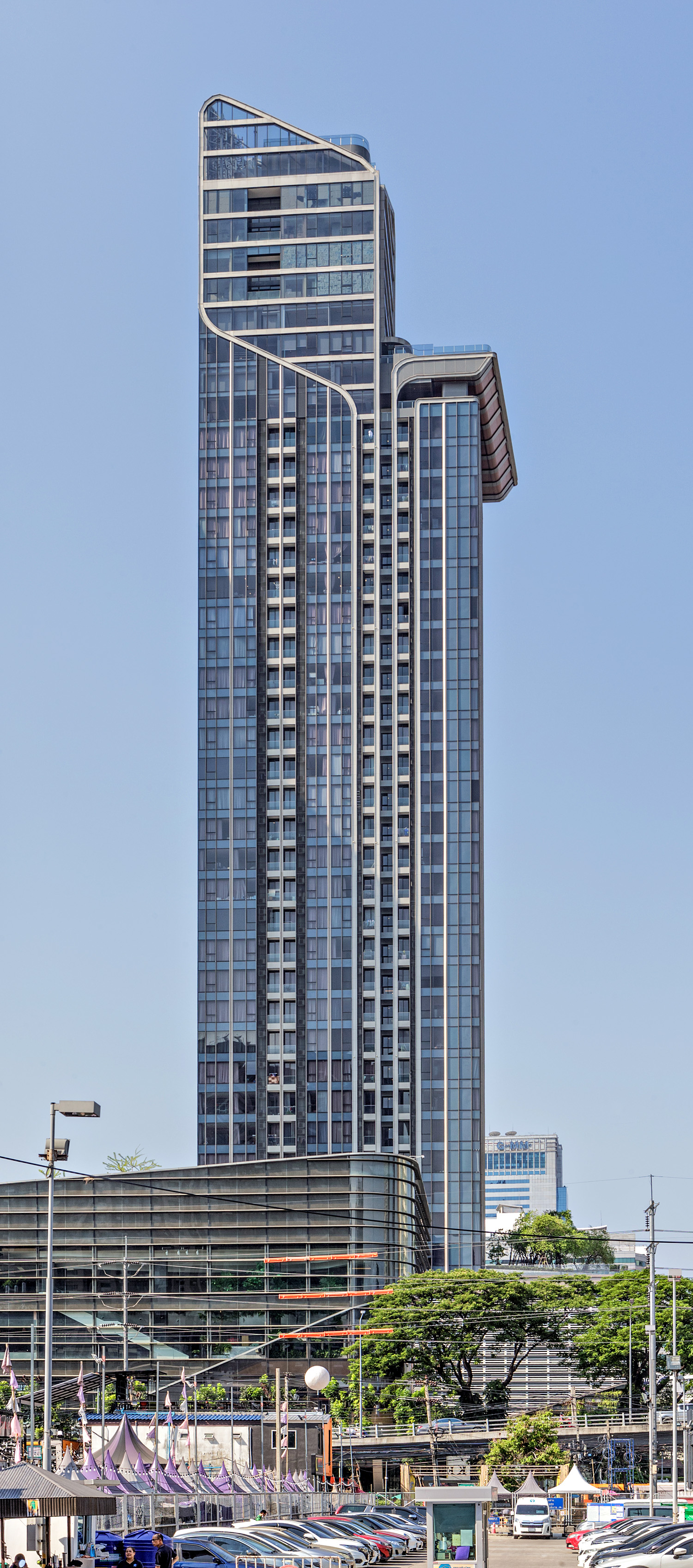 The Esse at Singha Complex - View from the north 