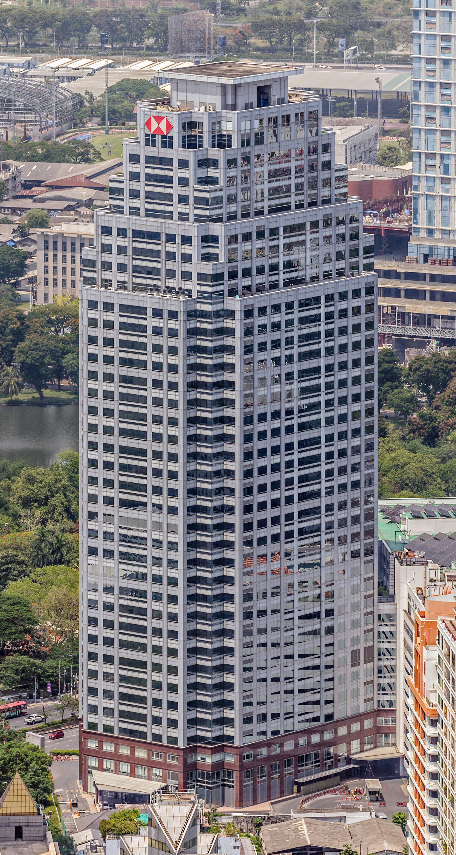 U Chu Liang Building - View from King Power Mahanakhon 