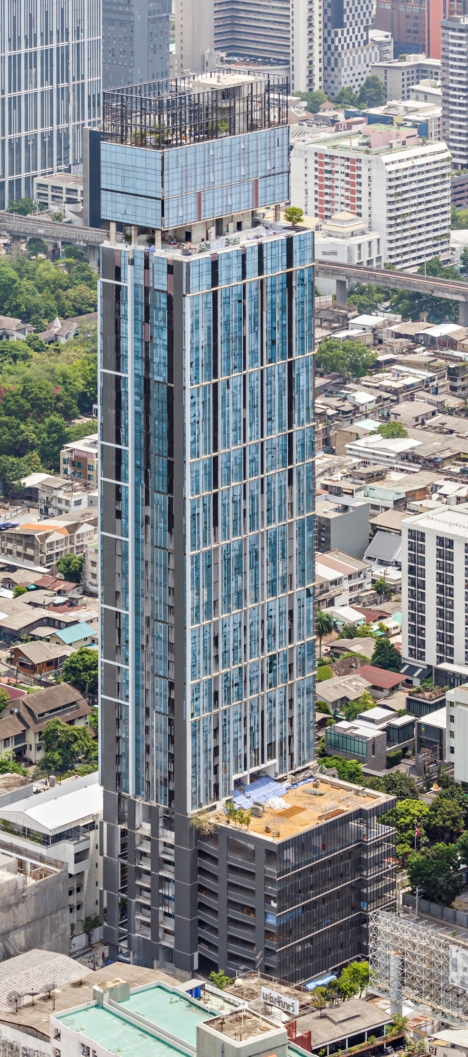 Wish Signature II Midtown Siam - View from Baiyoke Tower II 