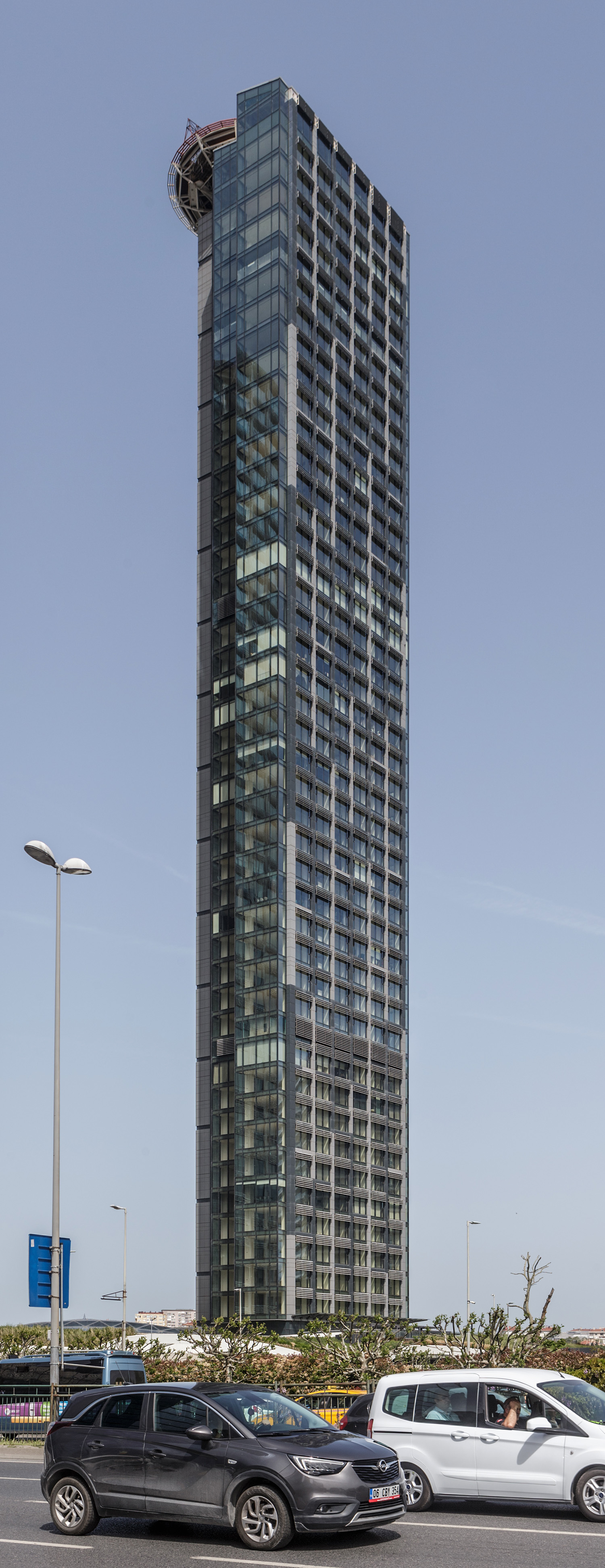 Ciftci Tower B - View from the west 