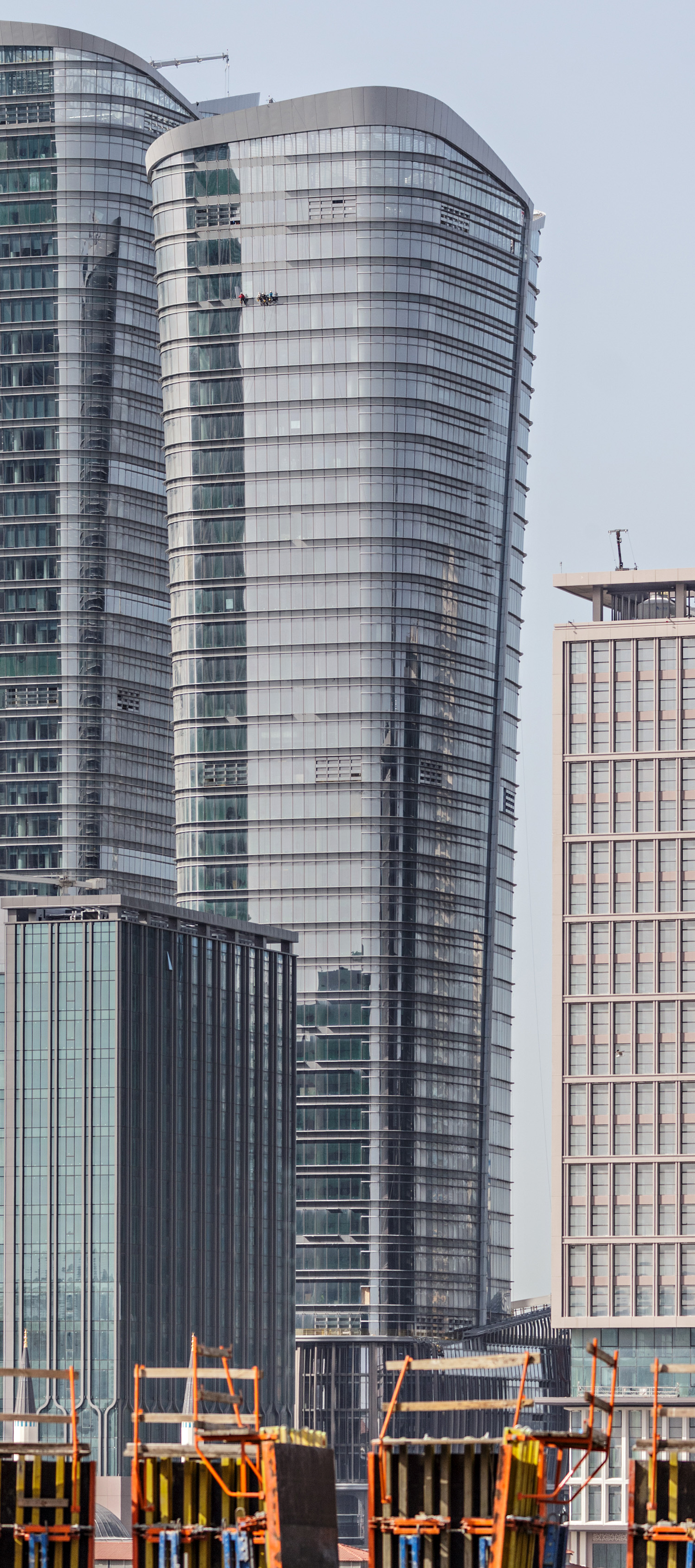 Istanbul International Finance Center Ziraat Tower II - View from the north 