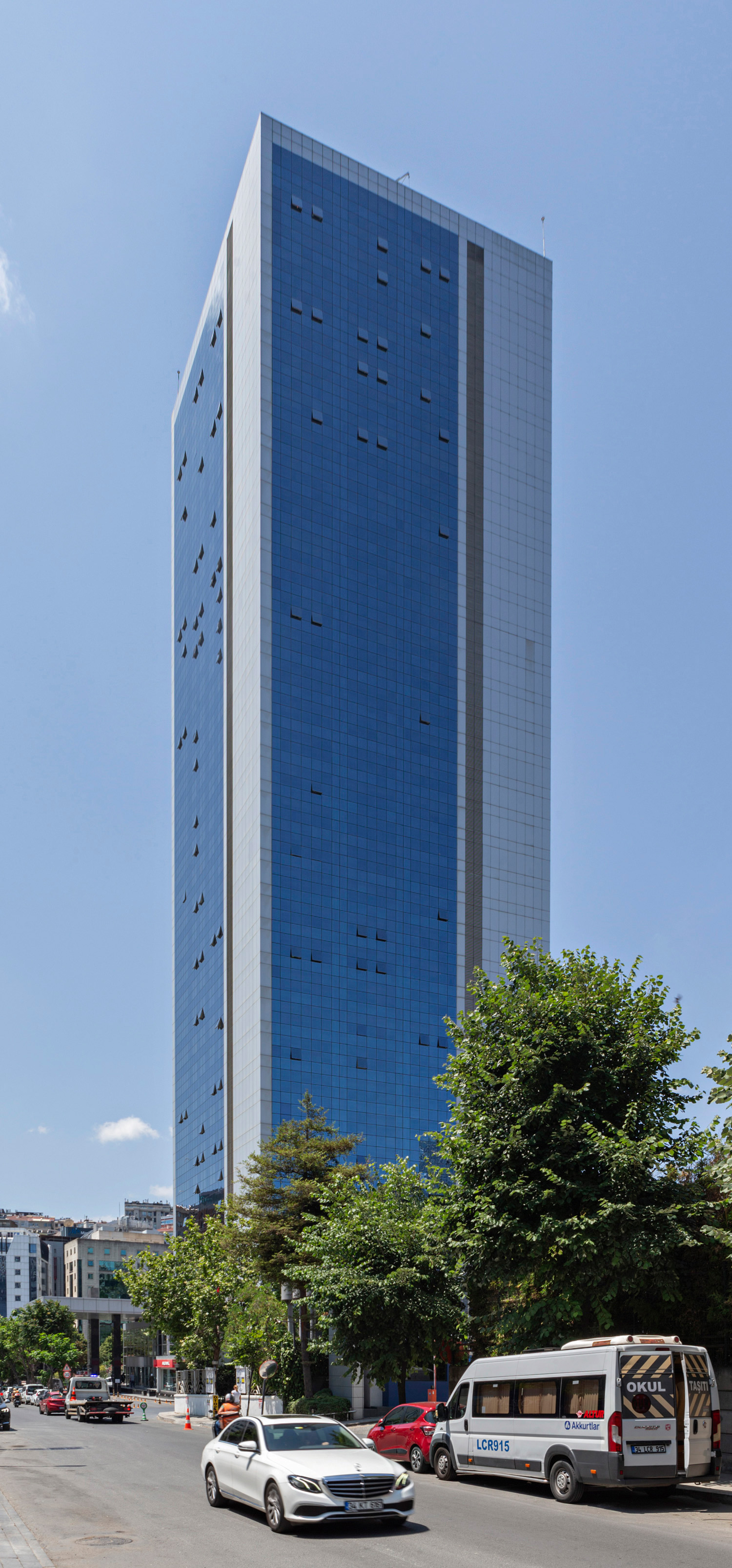 Polat Tower Residence - View from the northeast 