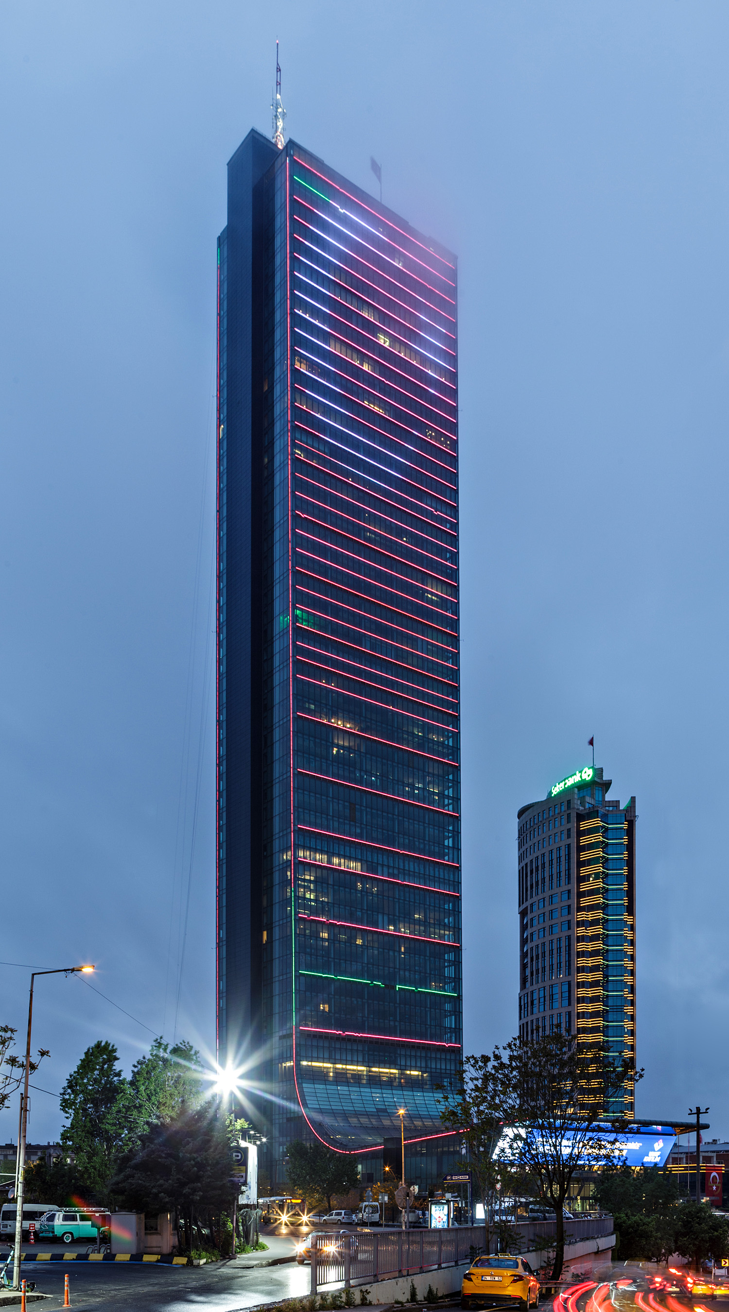 Sapphire Tower - View from the southeast 