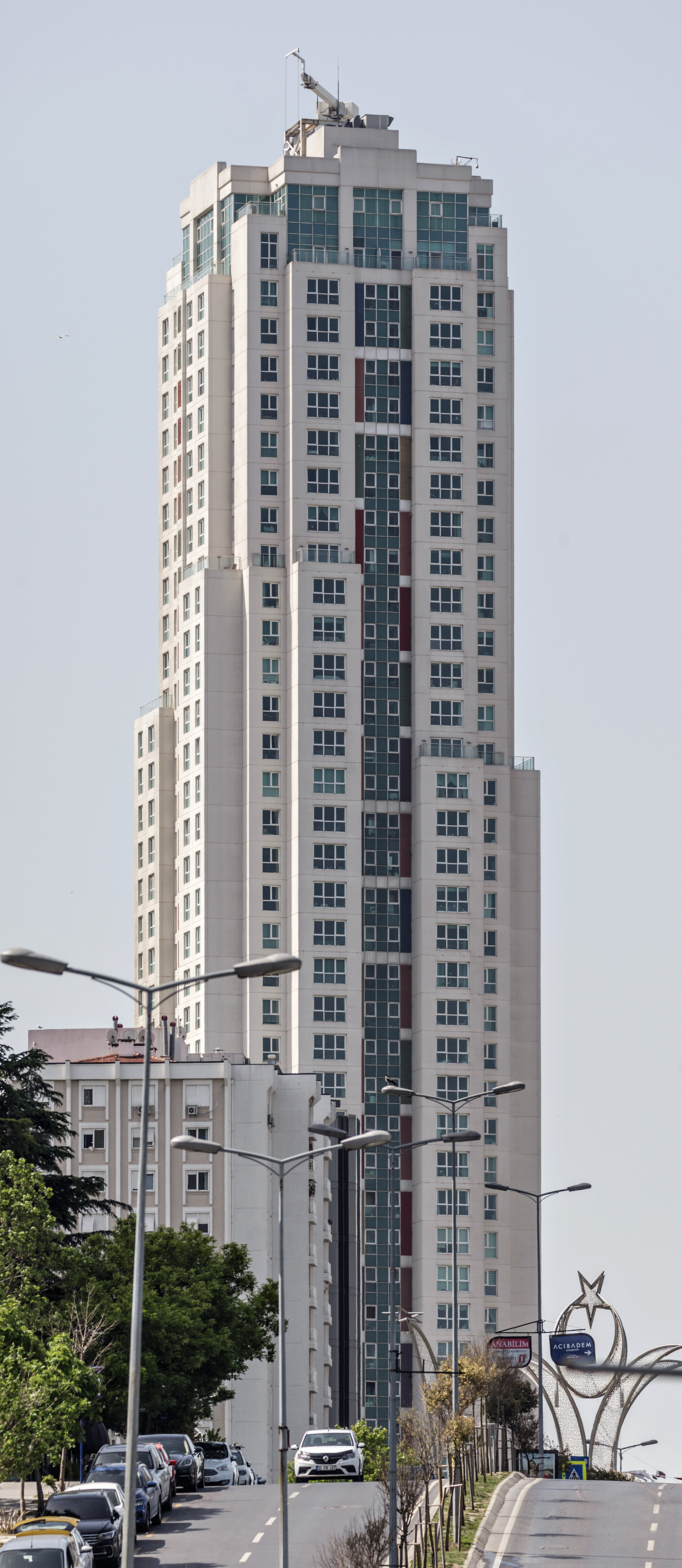 Sky Tower 1 - View from the north 