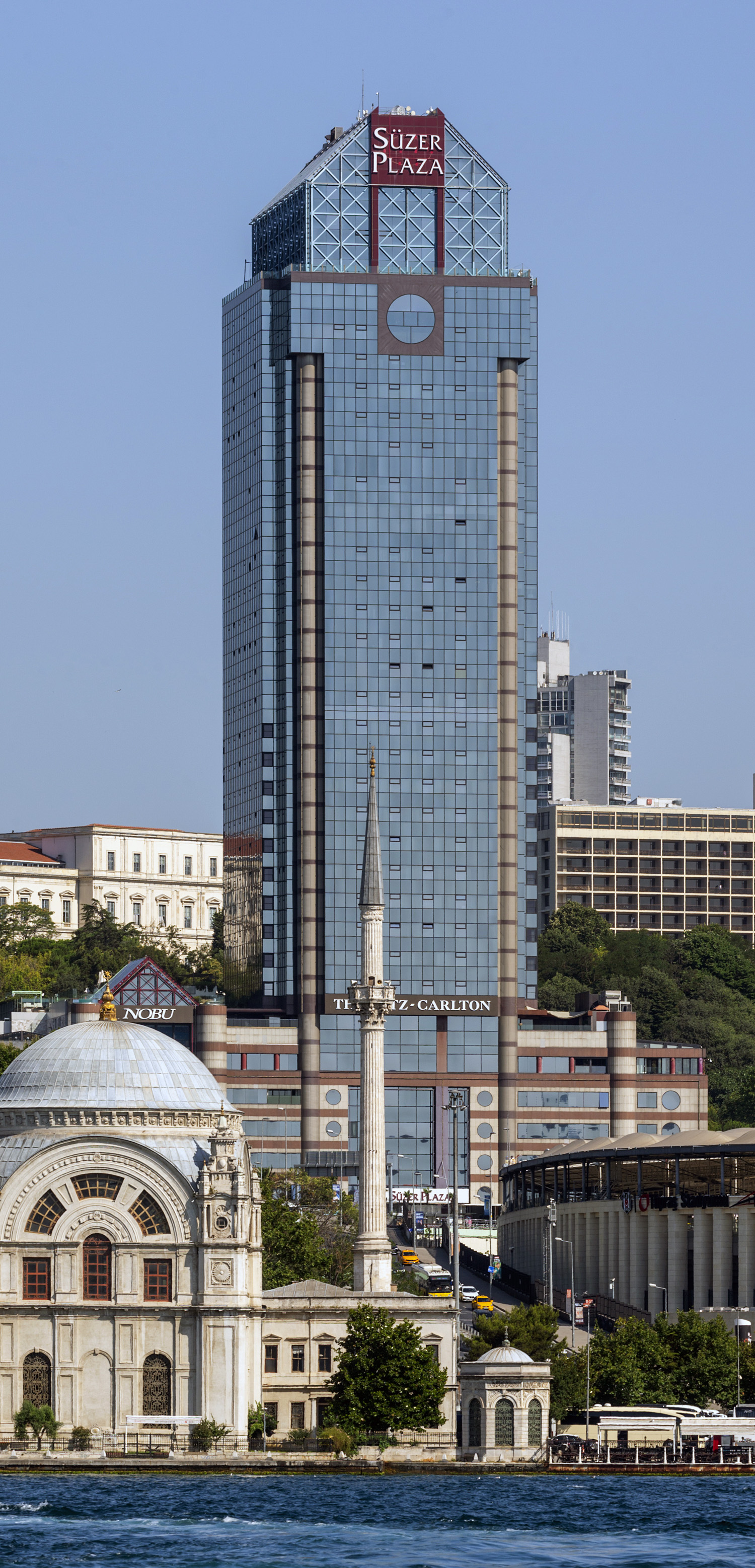 Suzer Plaza Ritz-Carlton - View from a ferry 