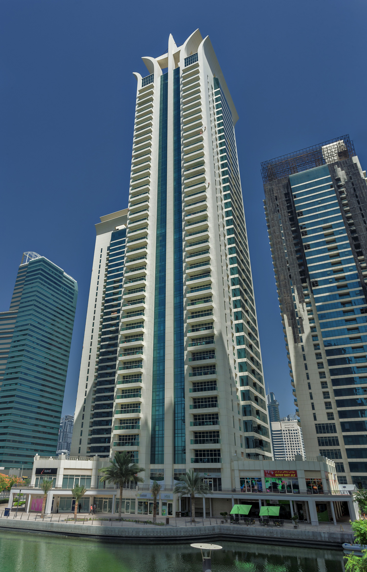 Al Seef Tower II - View from the east 
