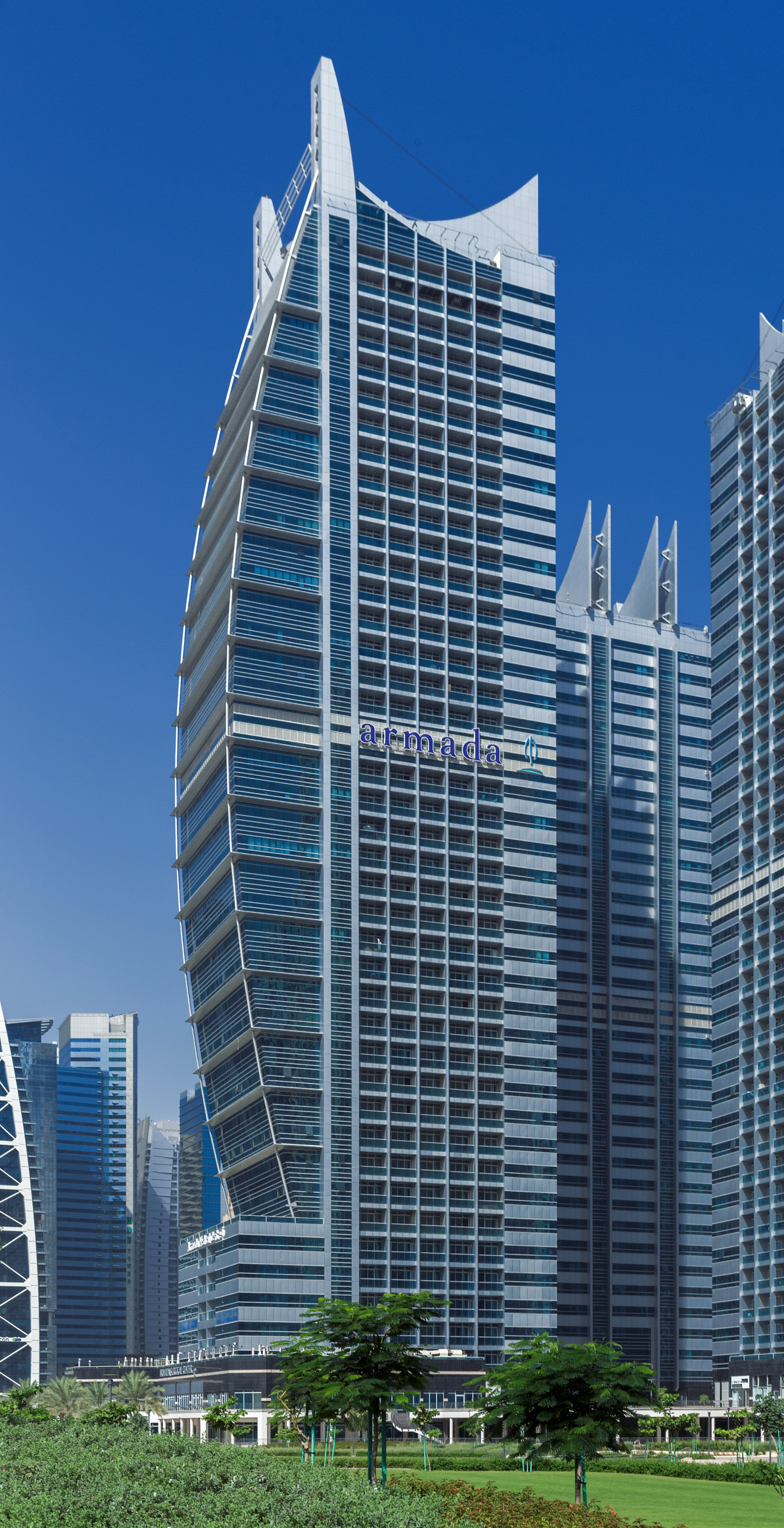 Armada Tower 1 - View from the northeast 