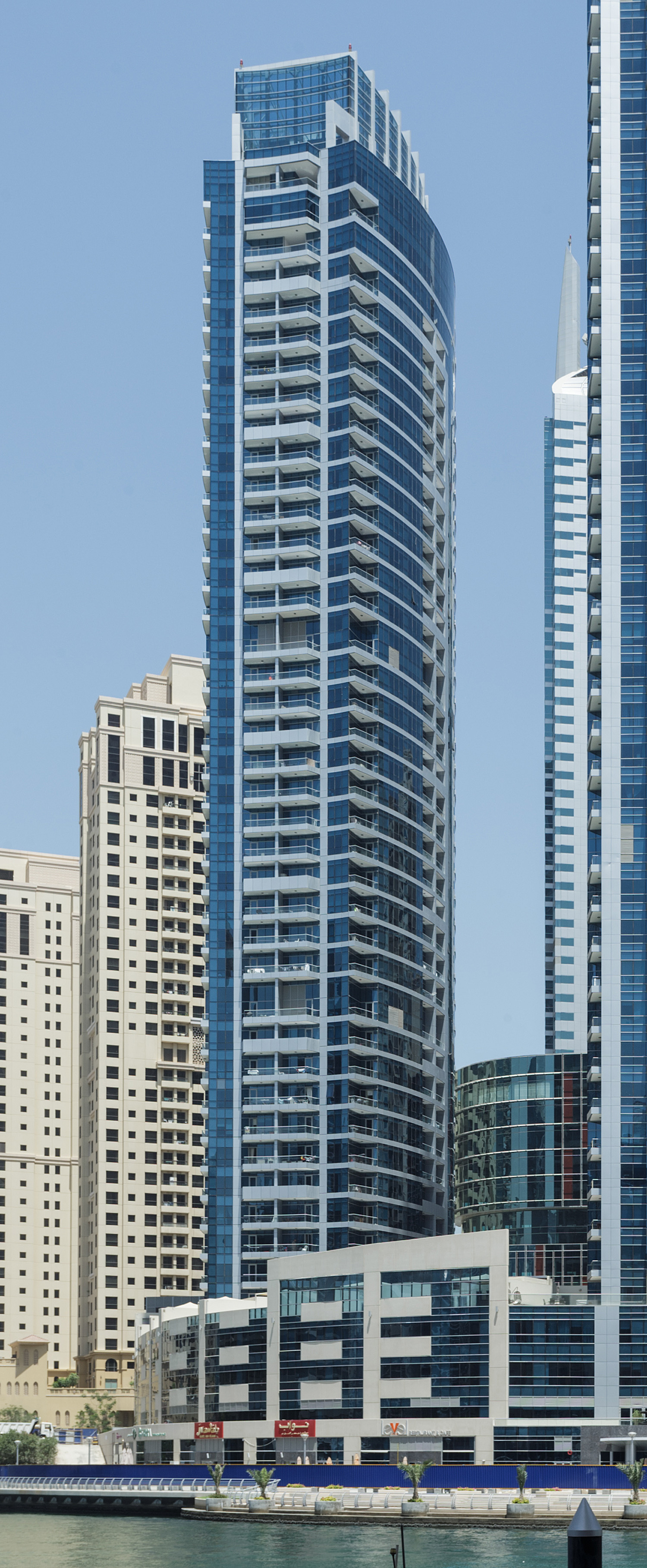 Bay Central Tower 1 - View across the Marina 