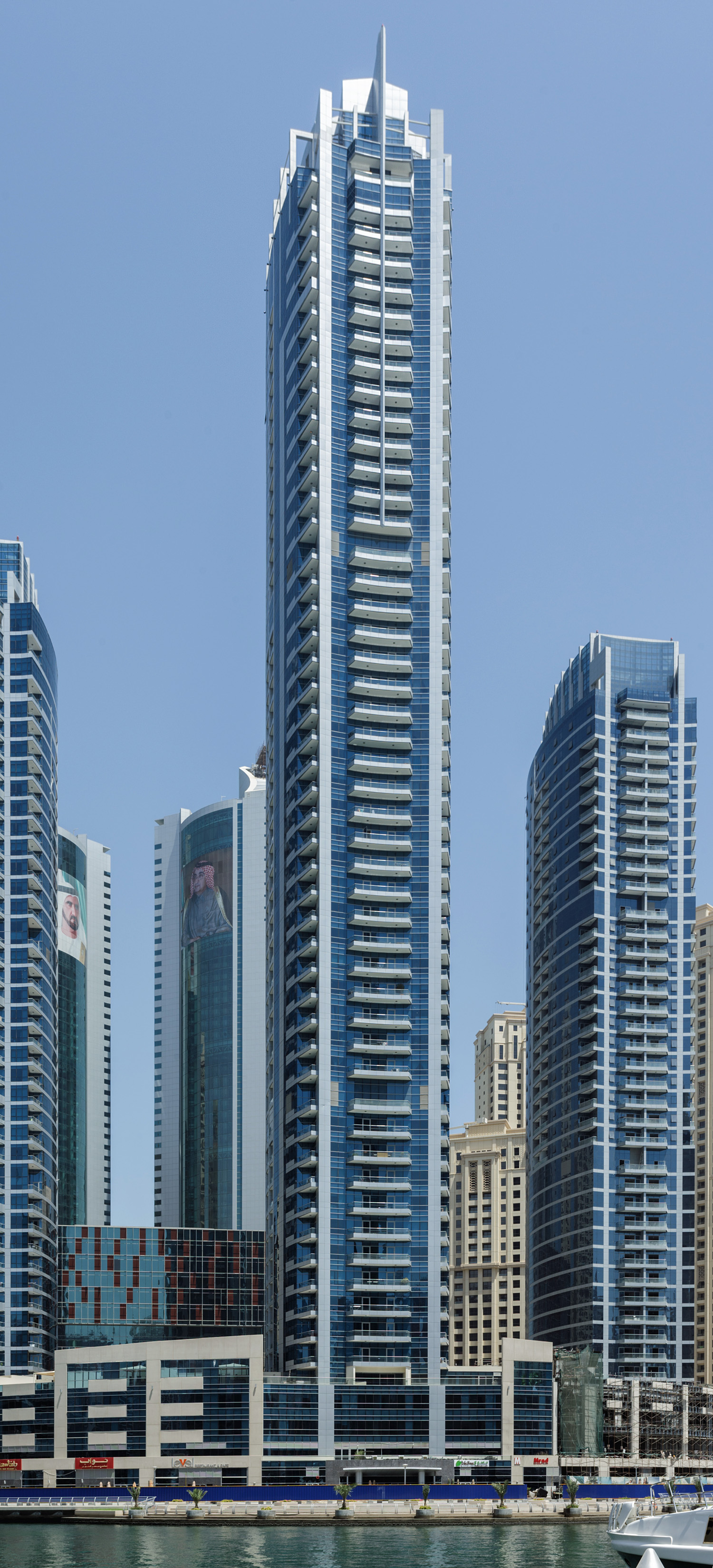 Bay Central Tower 2 - View across the Marina 