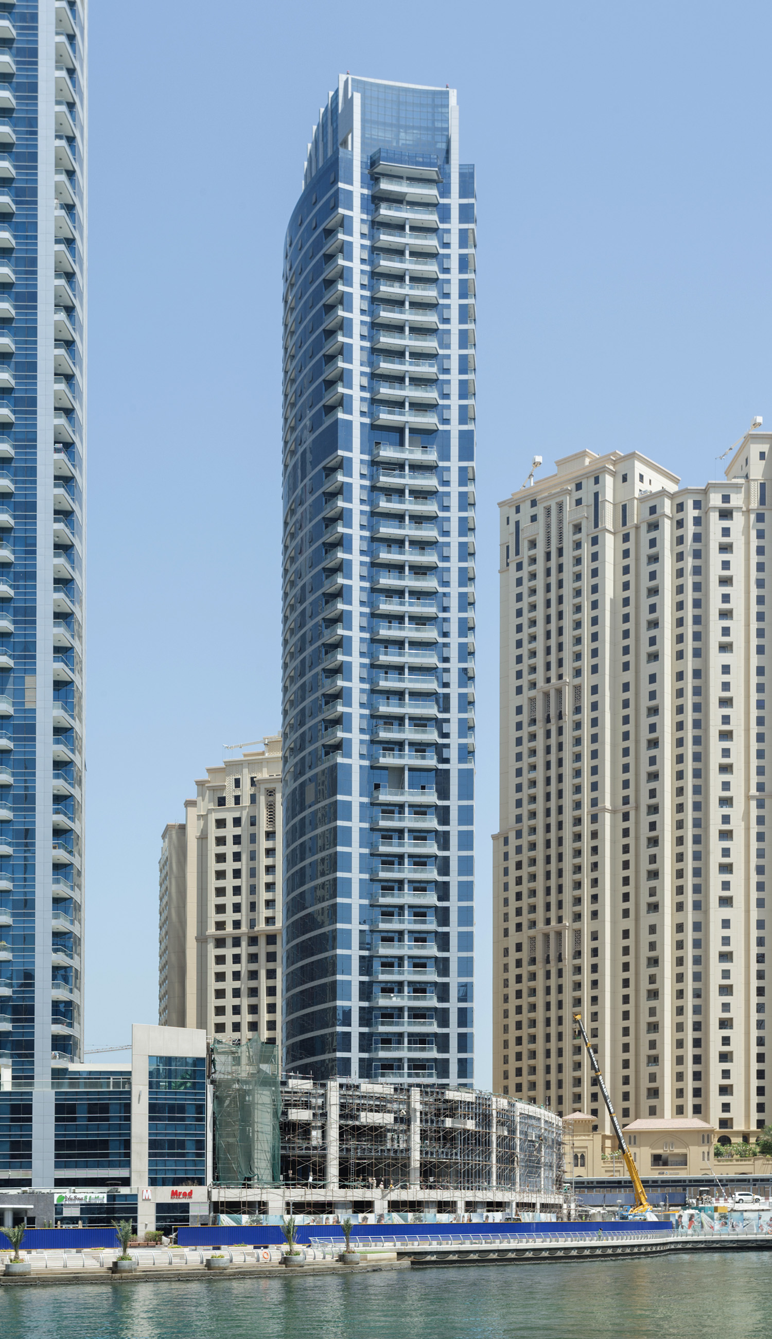Bay Central Tower 3 - View across the Marina 