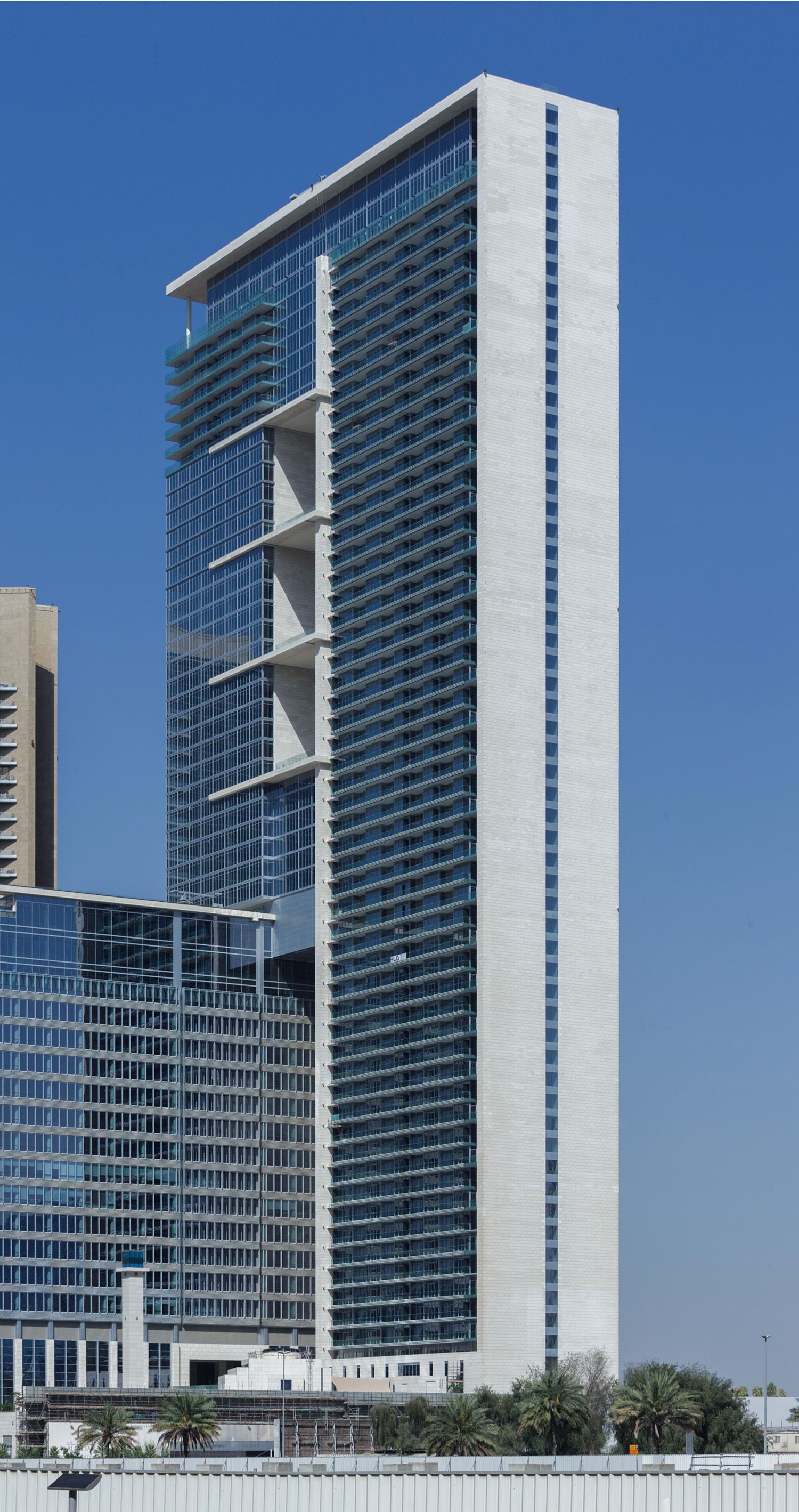 Burj Daman - View from the west 